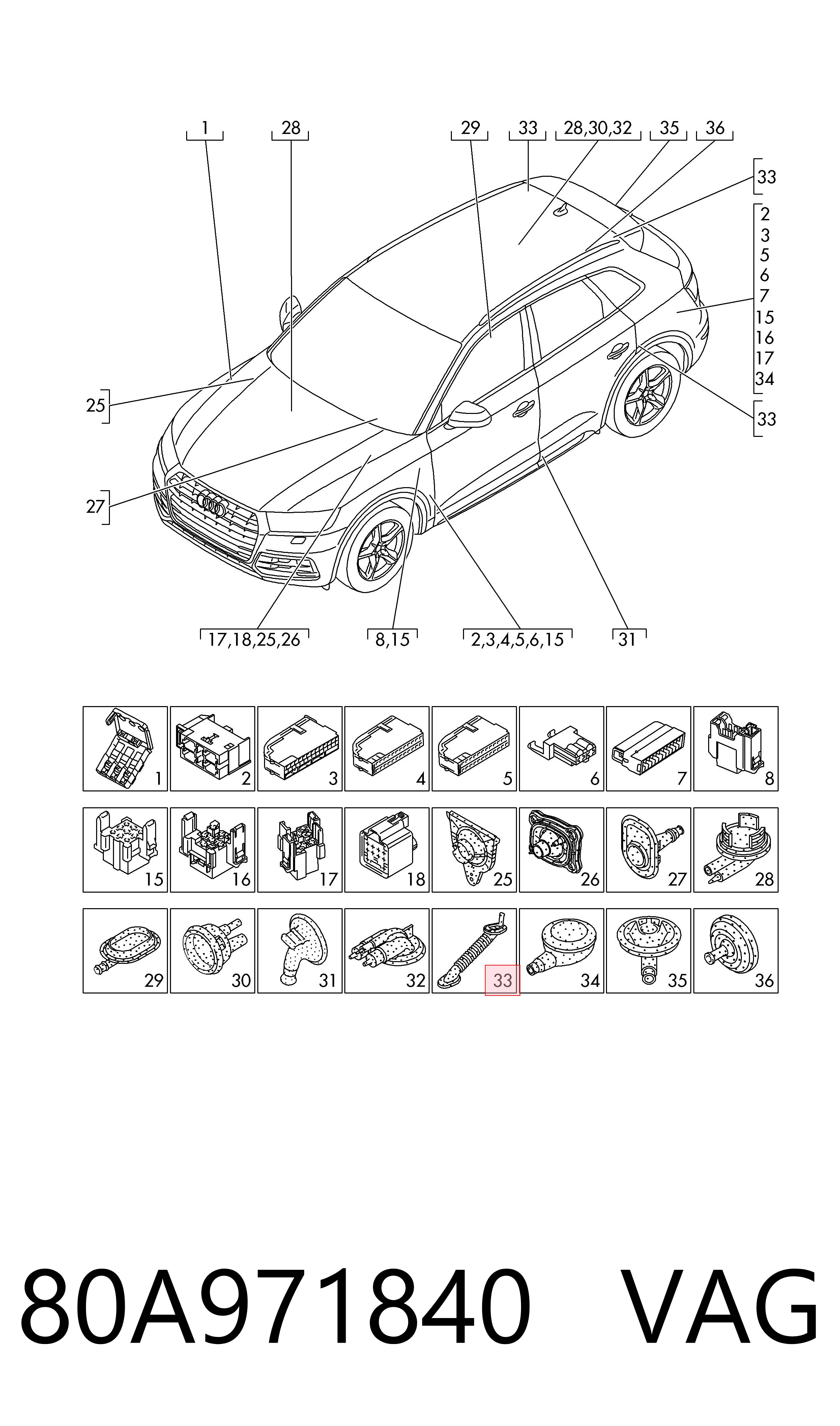 Comprar 80A971840 VAG 