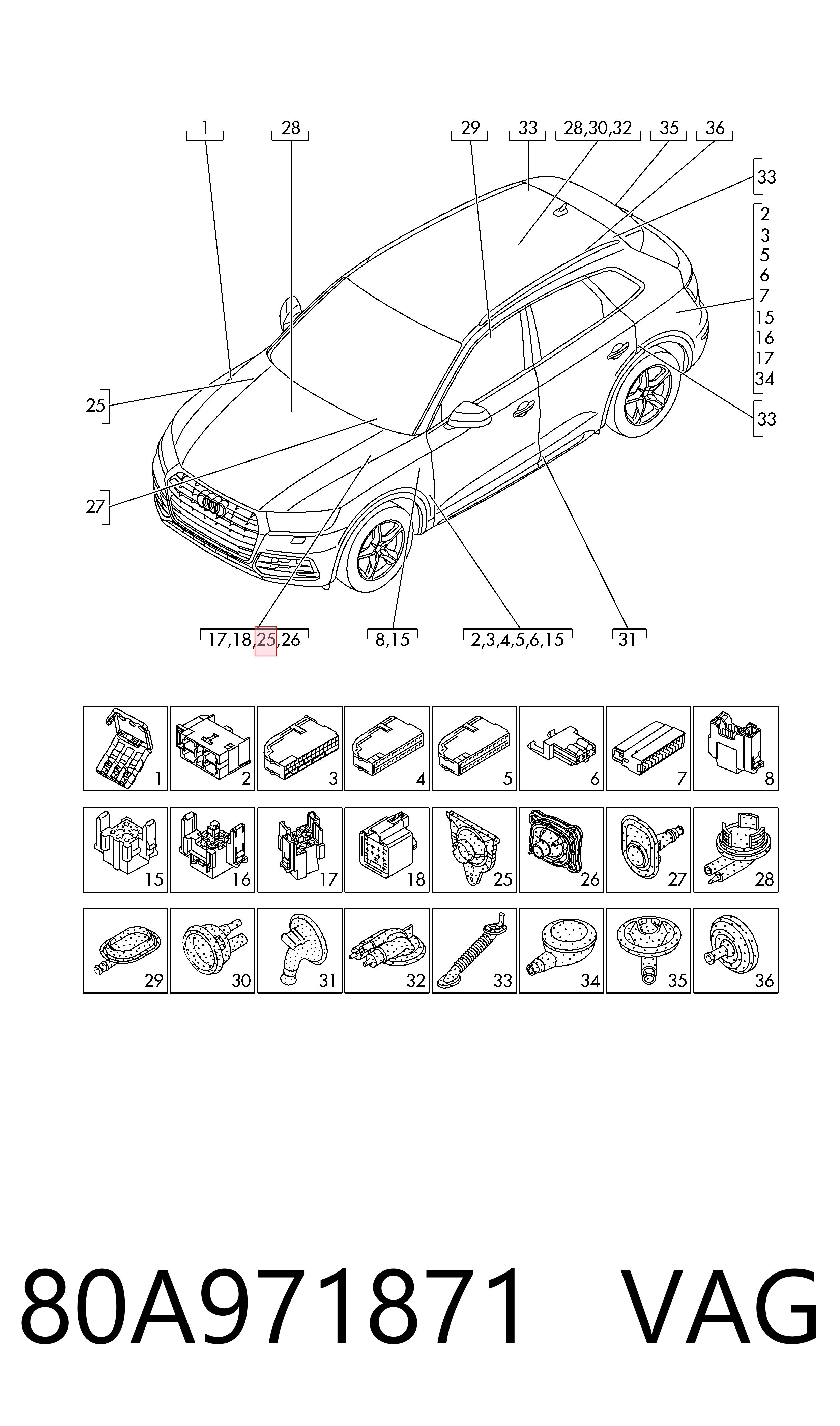 80A971871 VAG