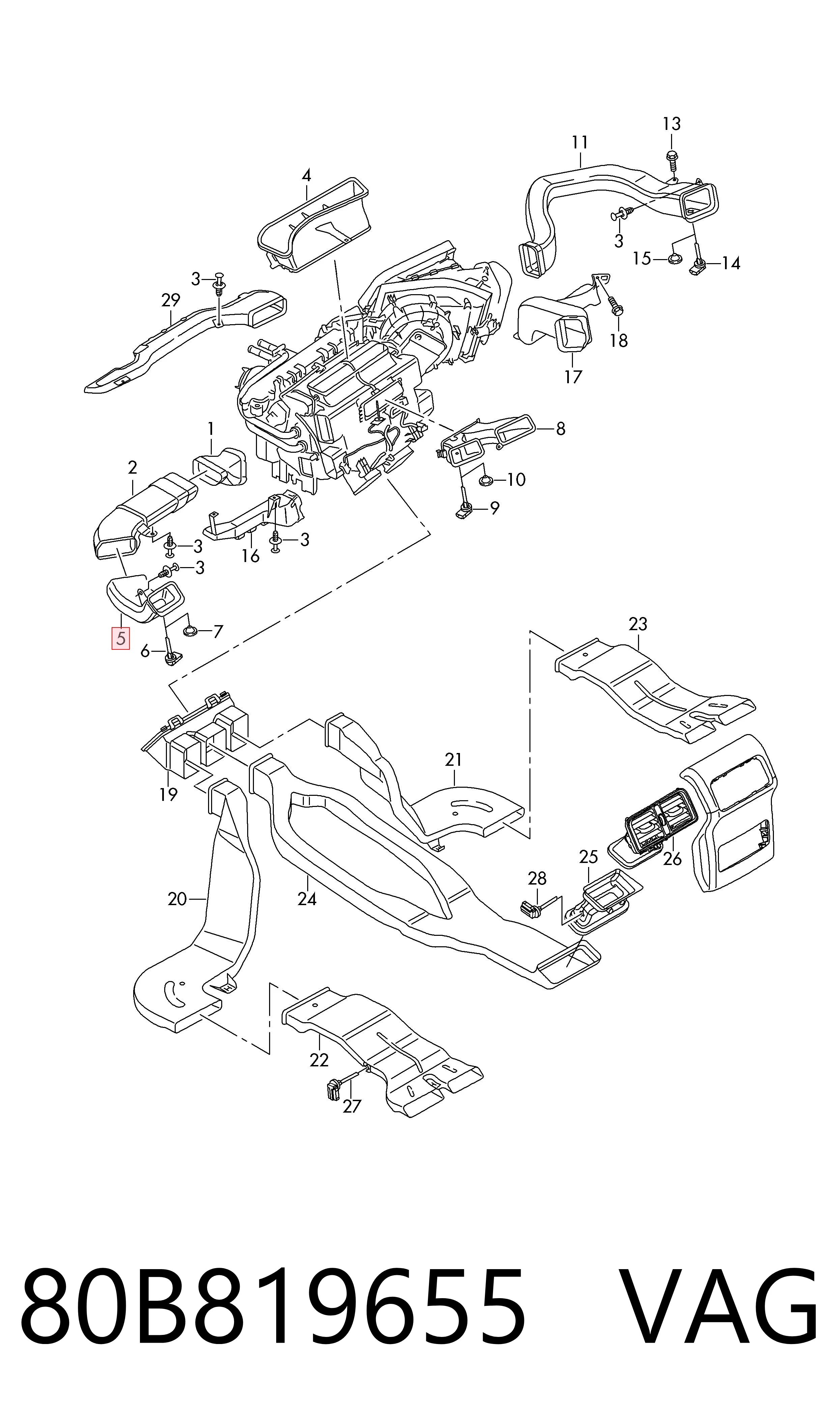 80B819655 VAG