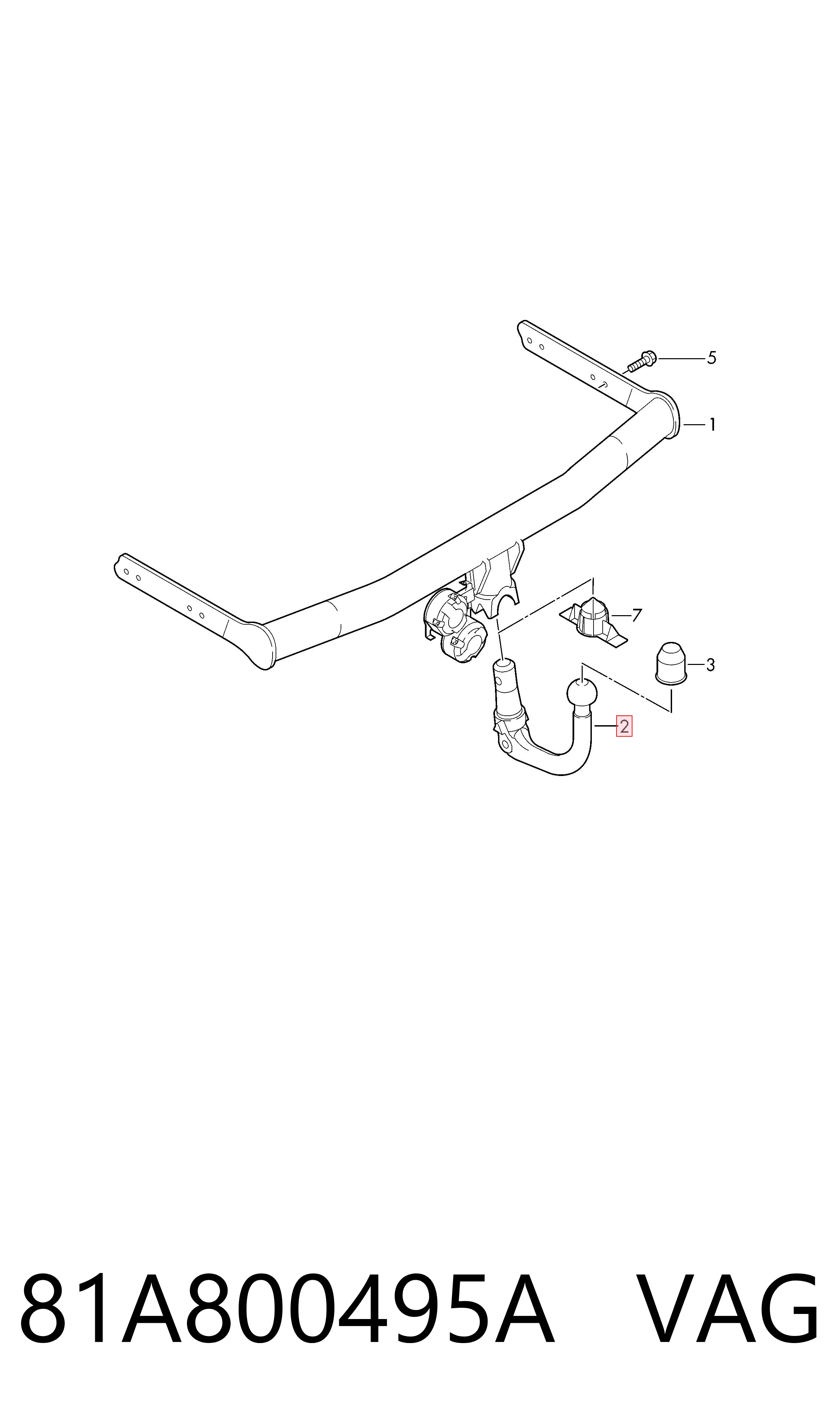 81A800495A VAG