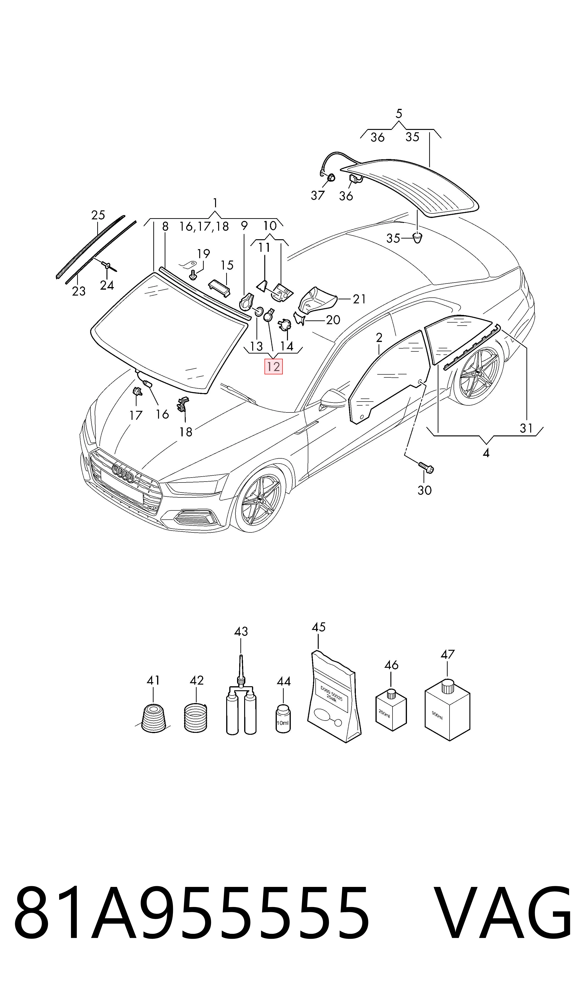 Comprar Sensor de lluvia Audi Q7  4MB, 4MG, 4MQ
