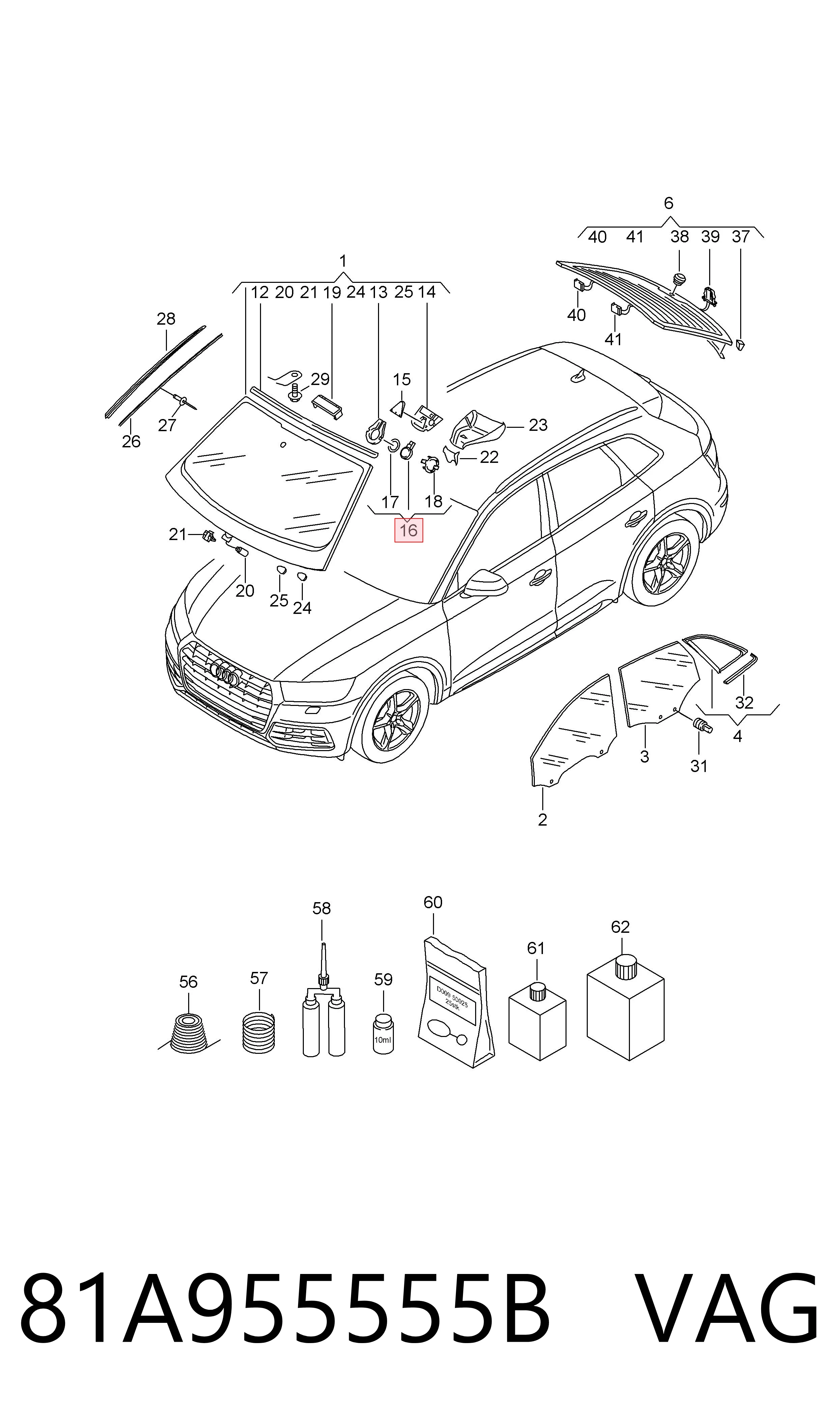 Comprar Sensor de lluvia Audi Q7  4MB, 4MG, 4MQ a bajo precio
