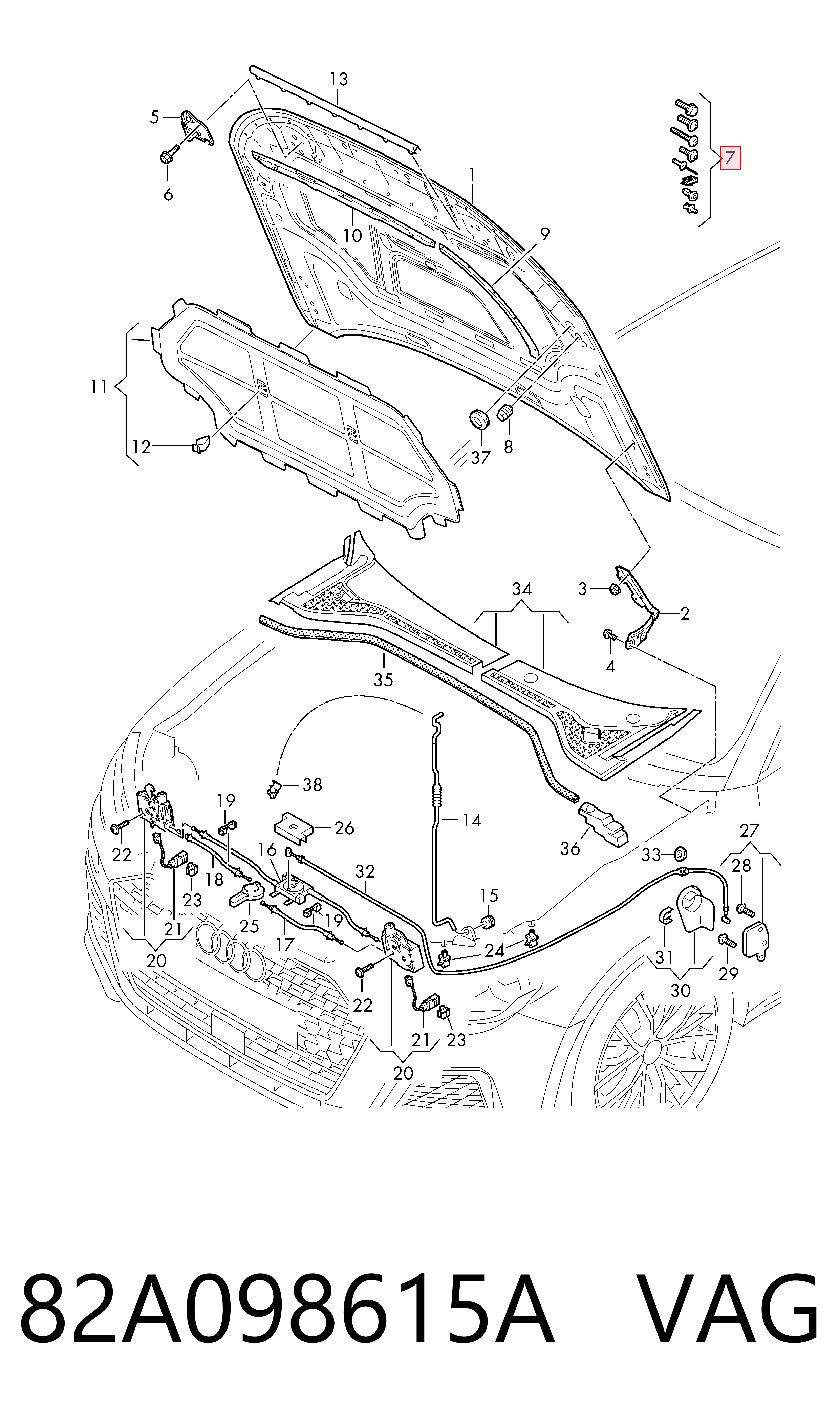 82A098615A VAG