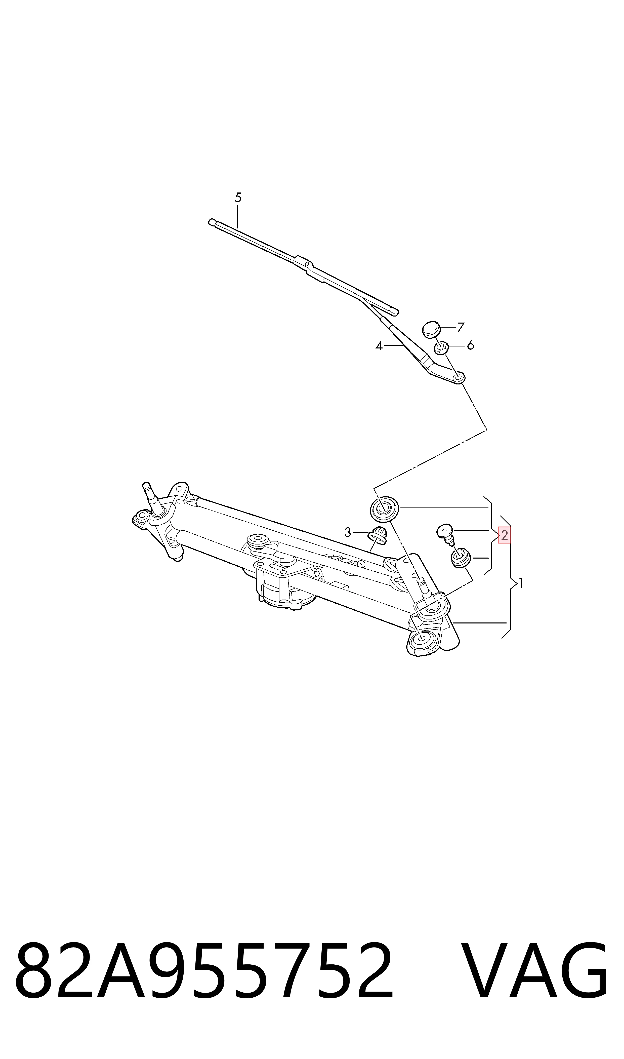 82A955752 VAG 