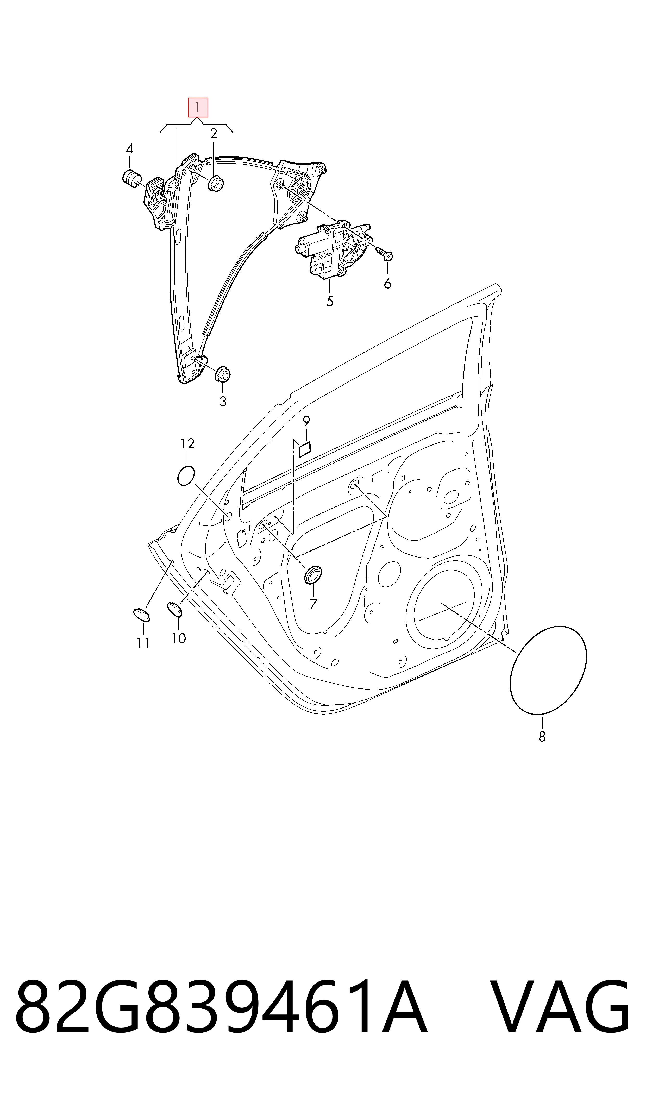82G839461A VAG