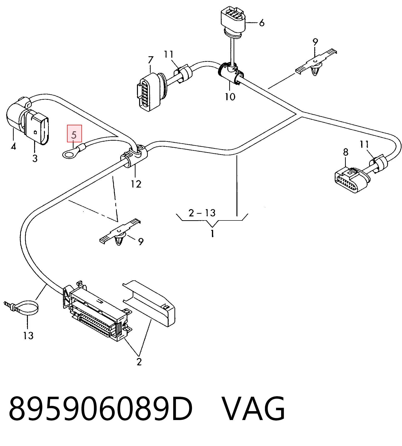  Unidad de alimentación de combustible Volkswagen Passat 