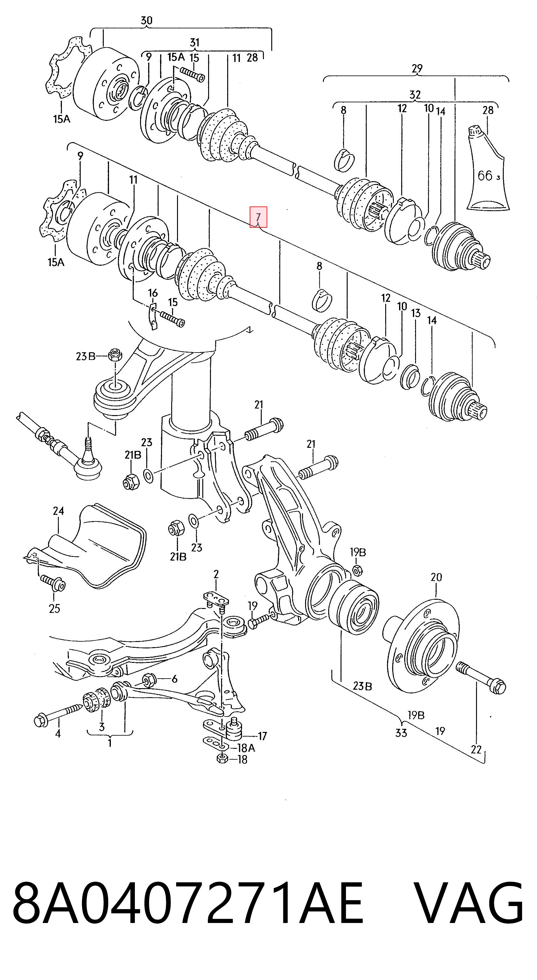 8A0407271AE VAG