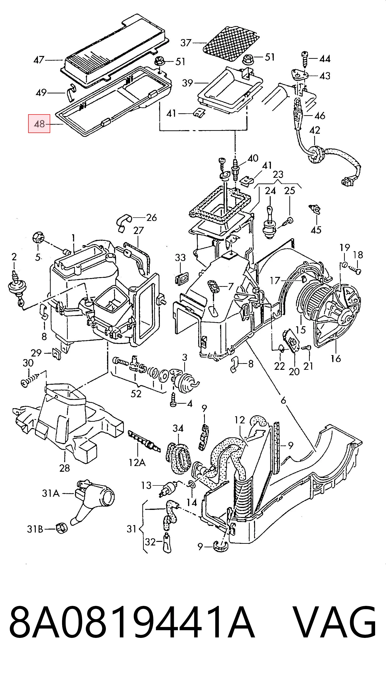 8A0819441A VAG