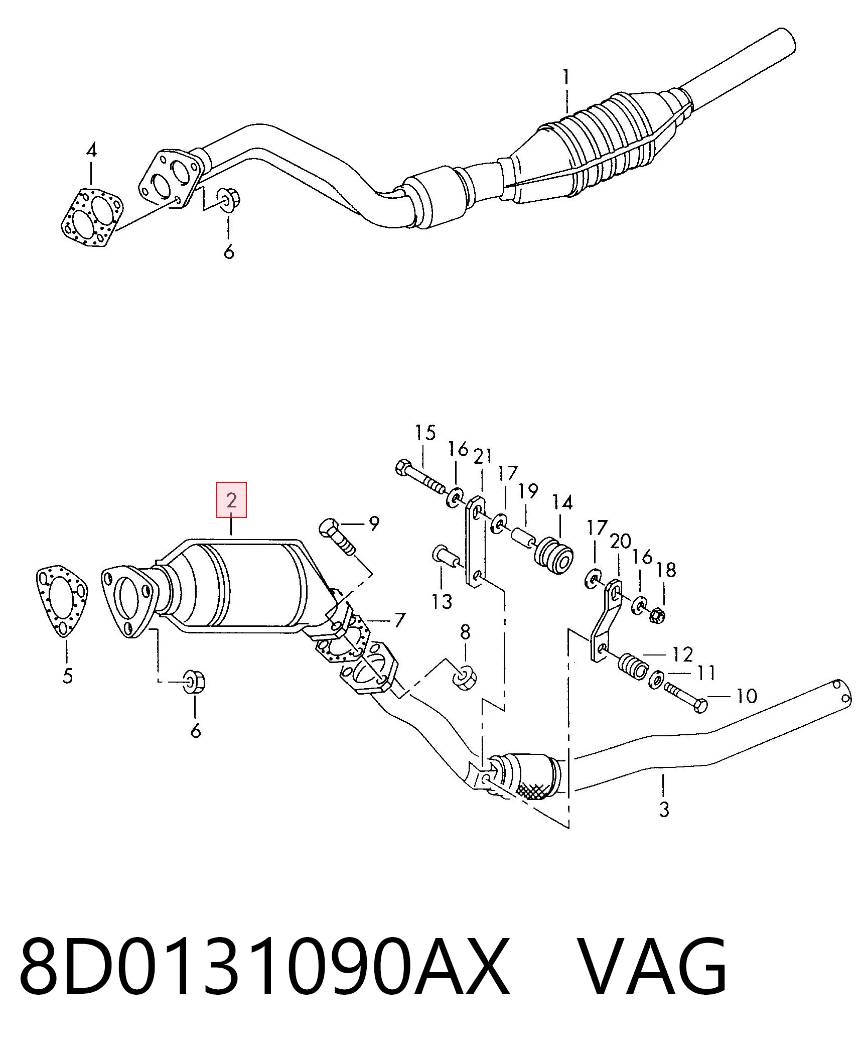 8D0131090AX VAG