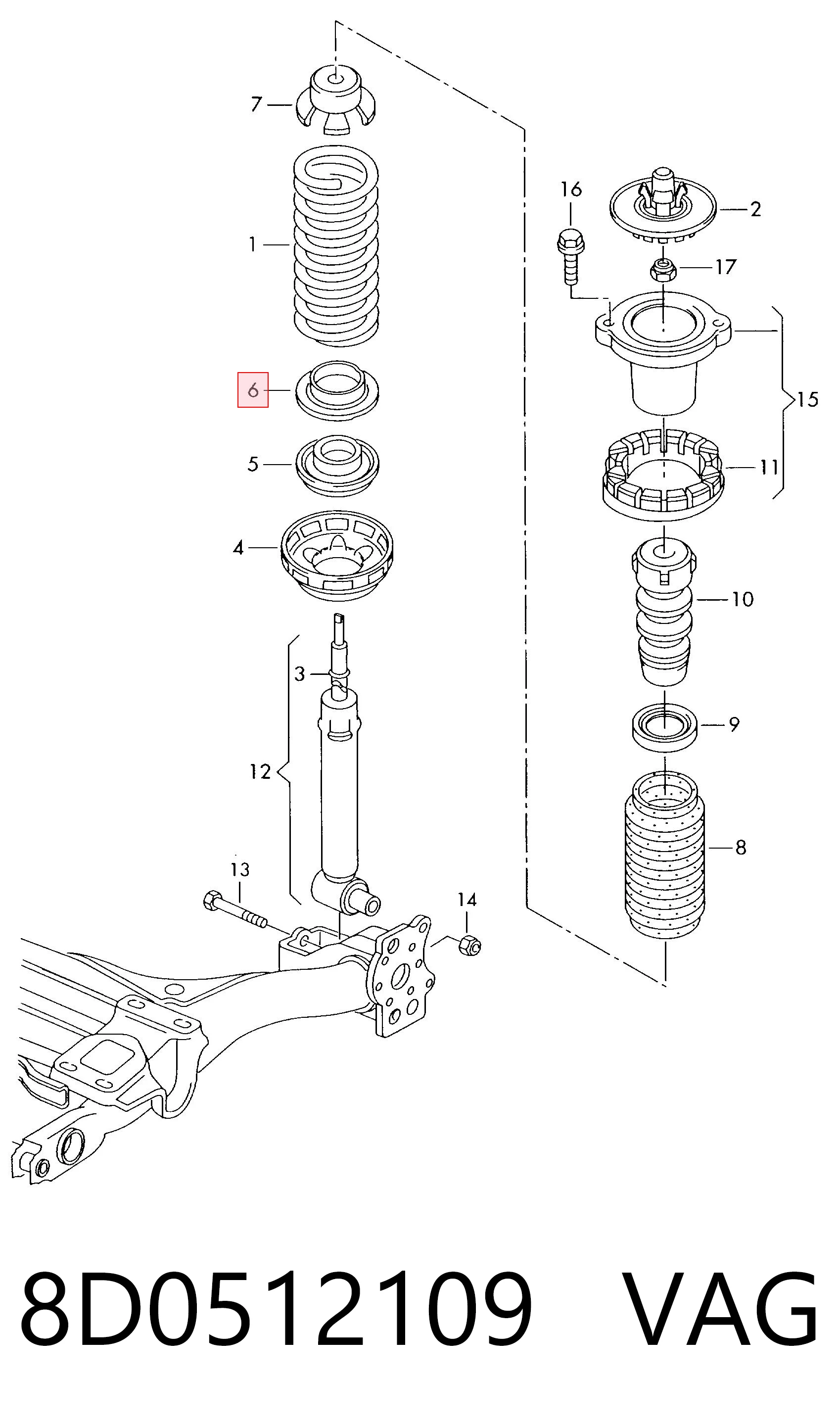 8D0512109 VAG