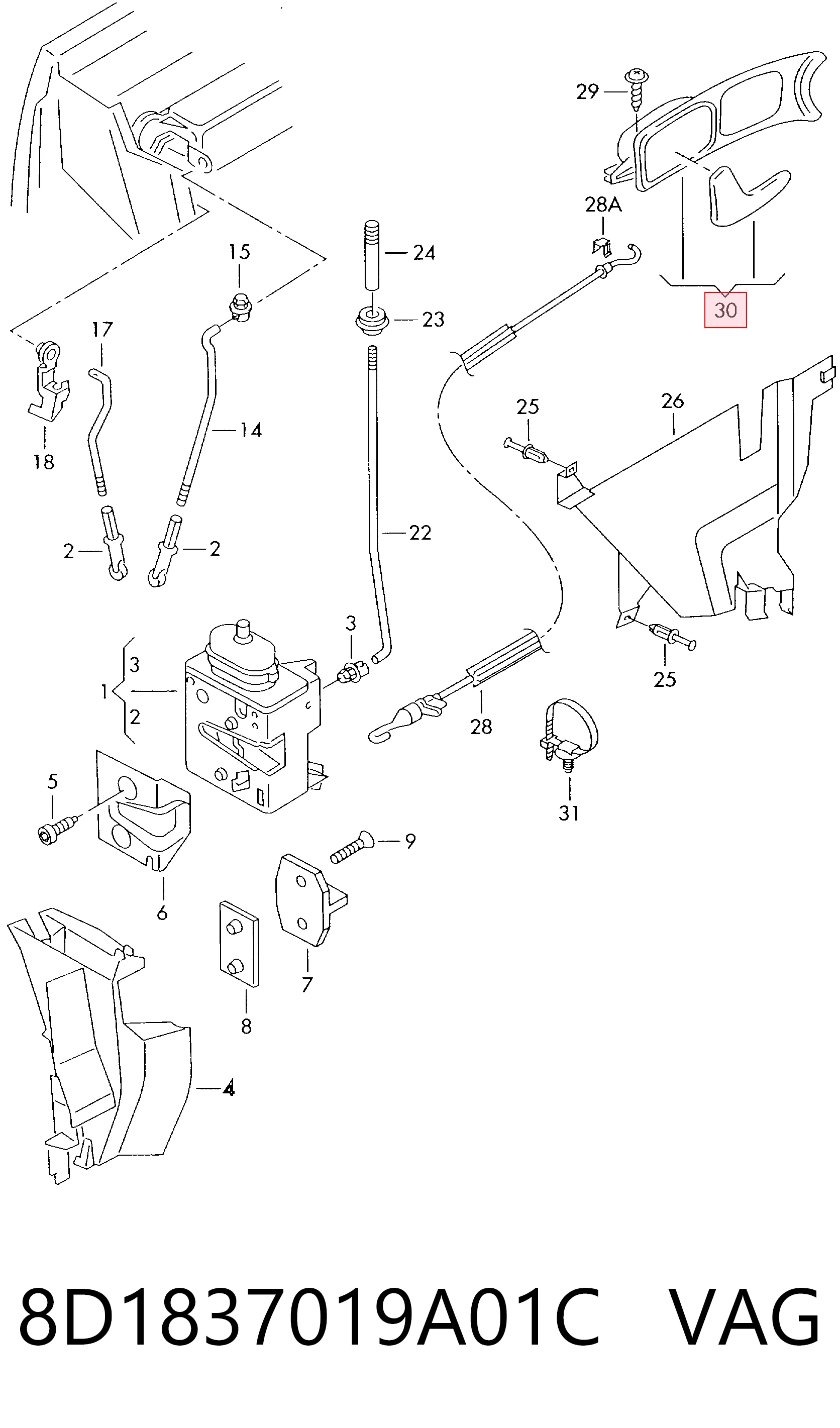 8D1837019A01C VAG