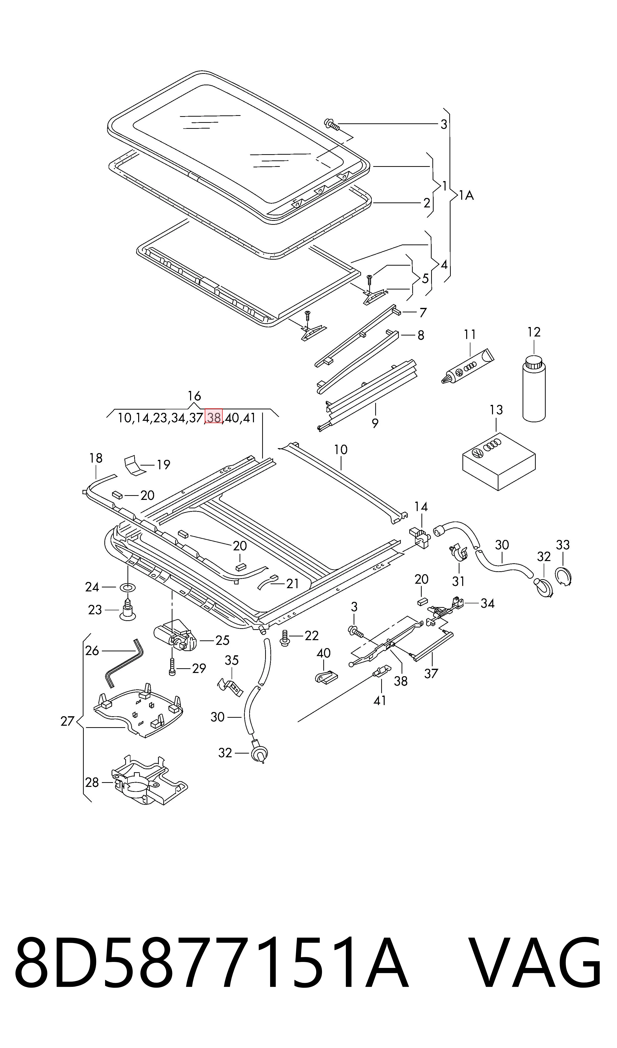  VAG 8D5877151A precio, desde 84,05 EUR