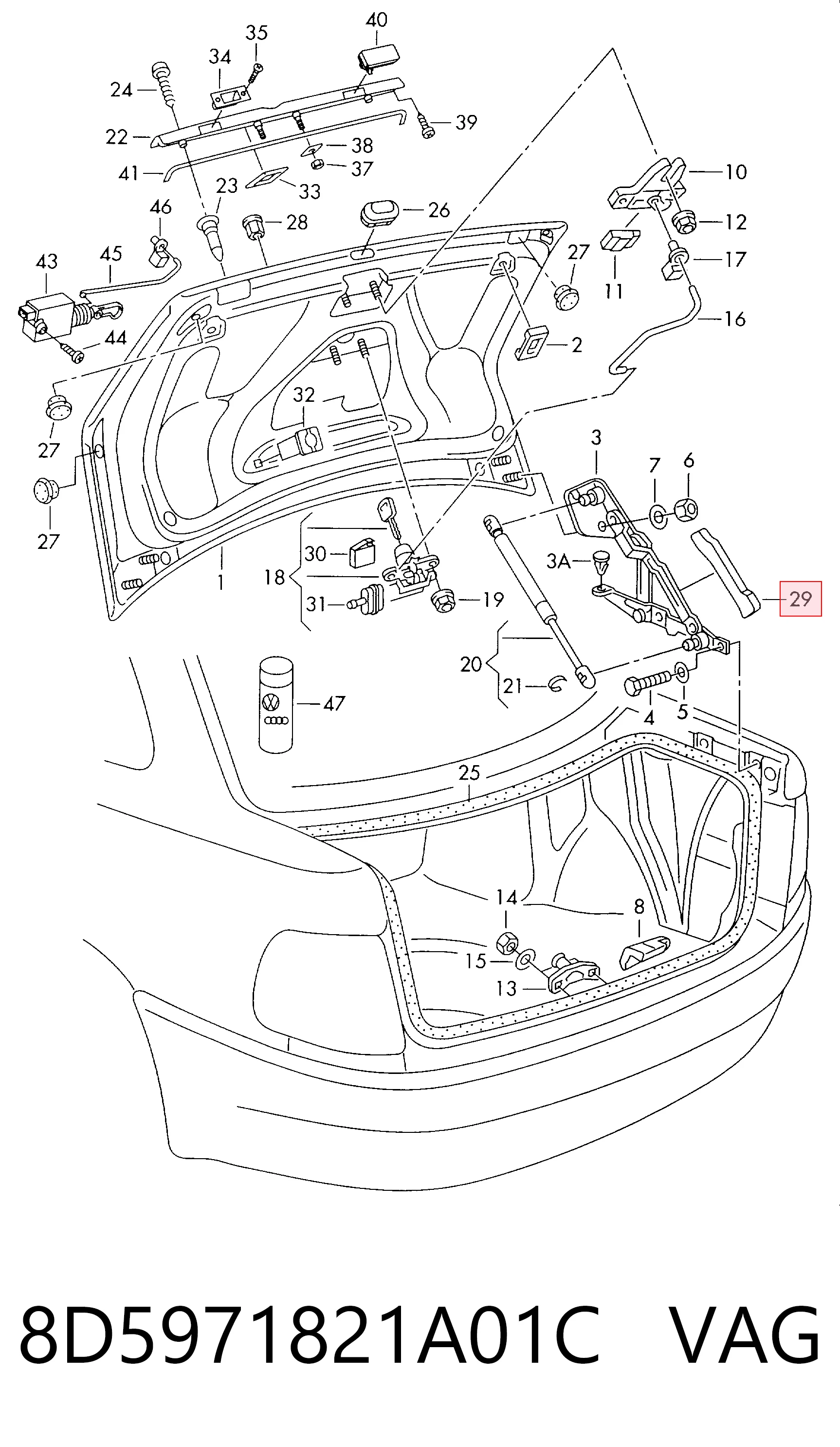 8D5971821A01C VAG