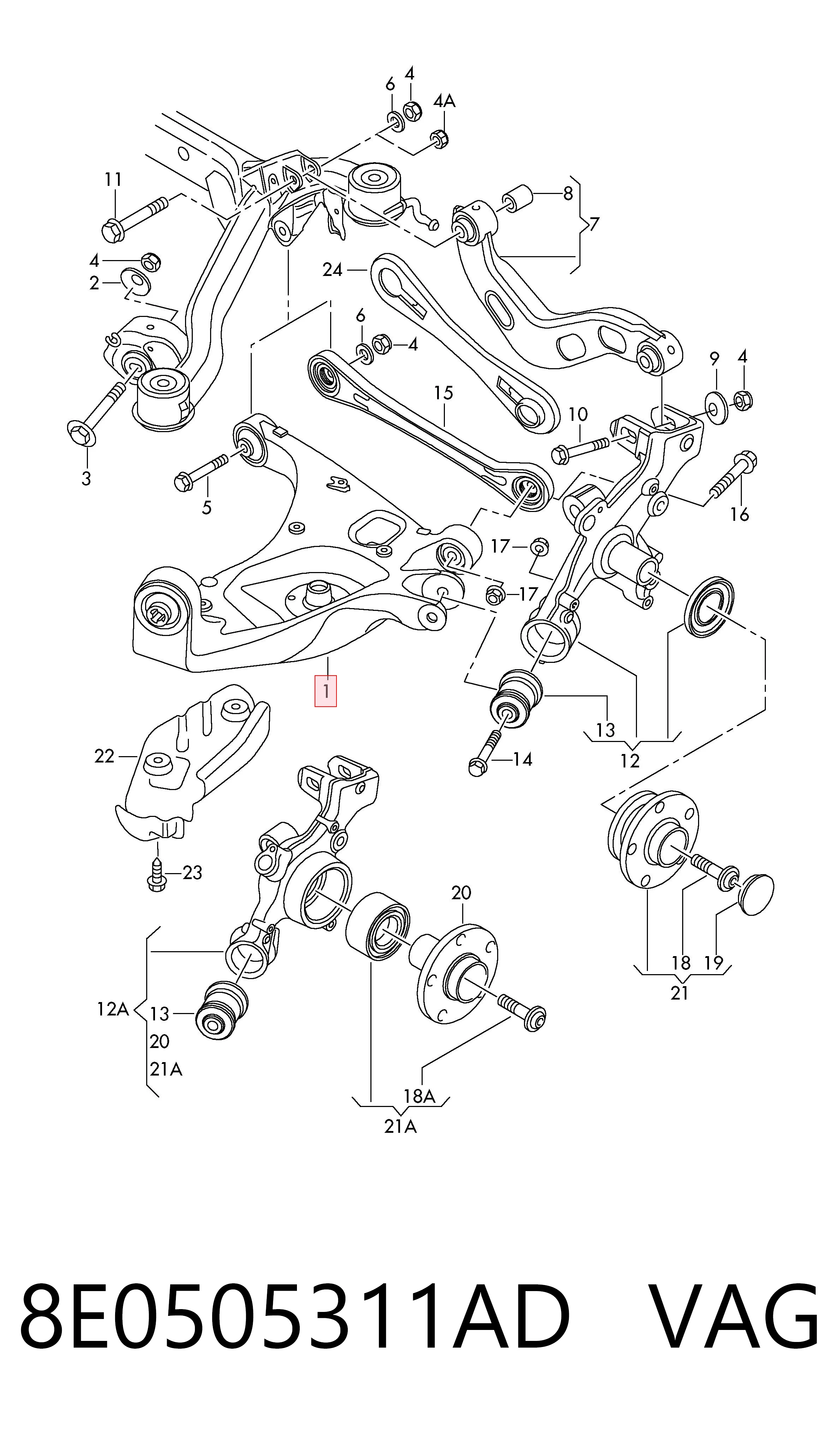 8E0505311AD VAG