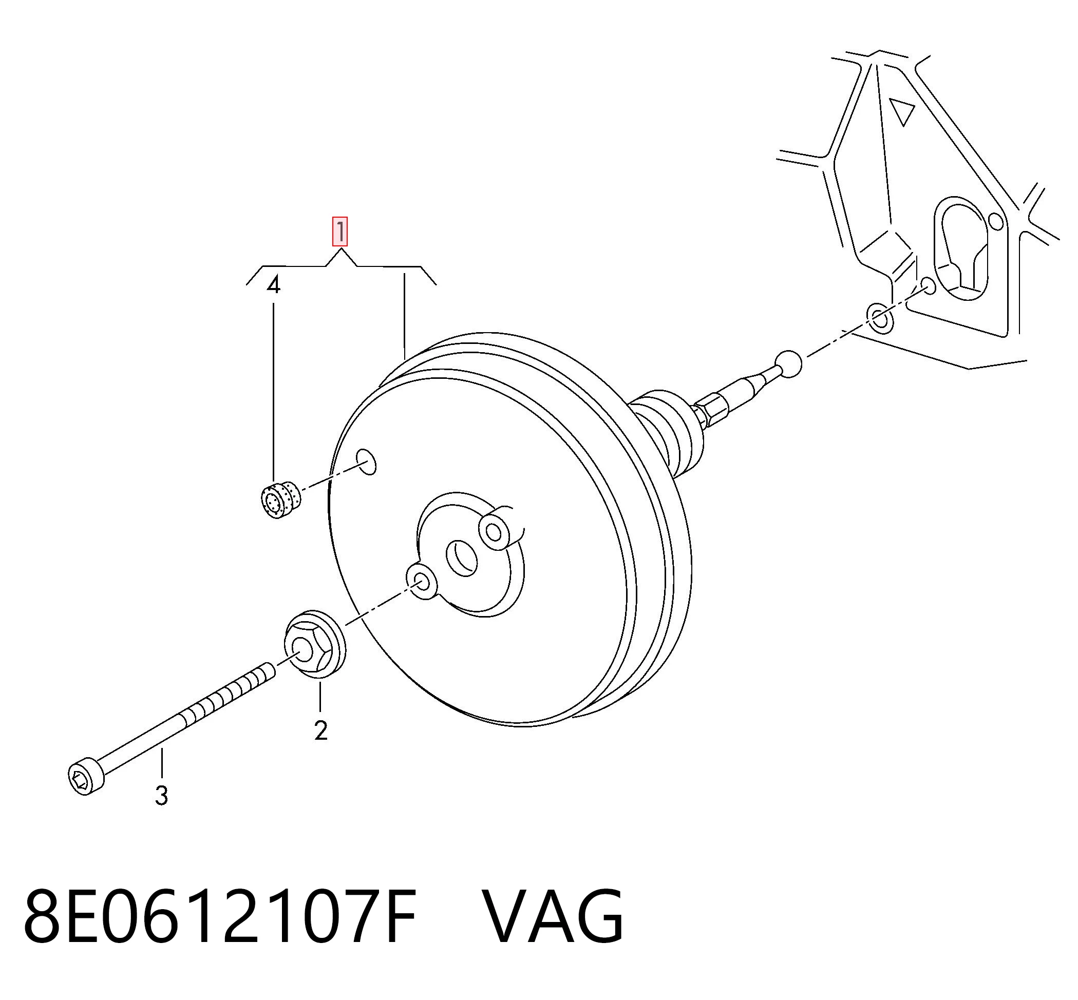  Servofreno Seat Exeo 
