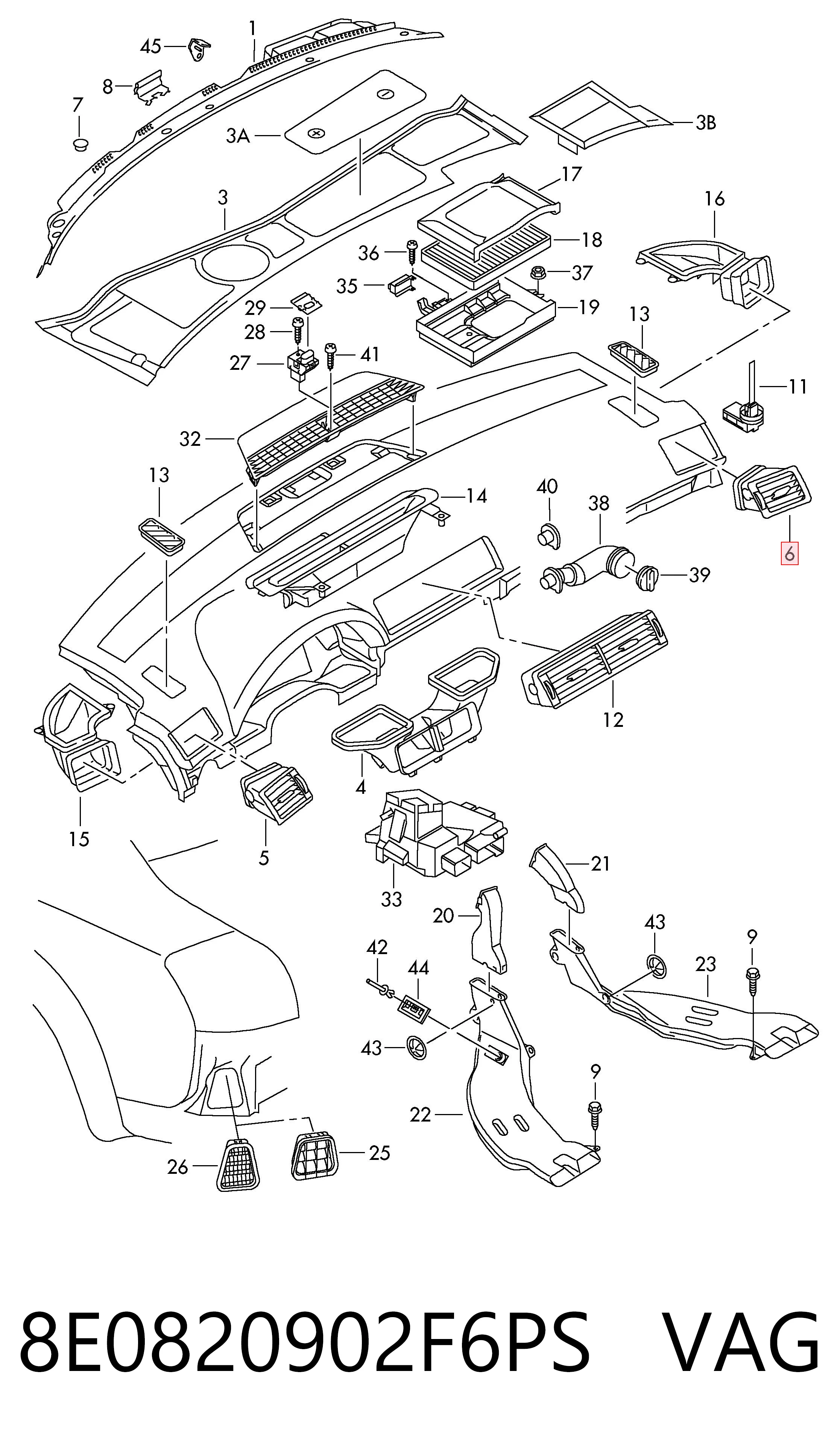 8E0820902F6PS VAG