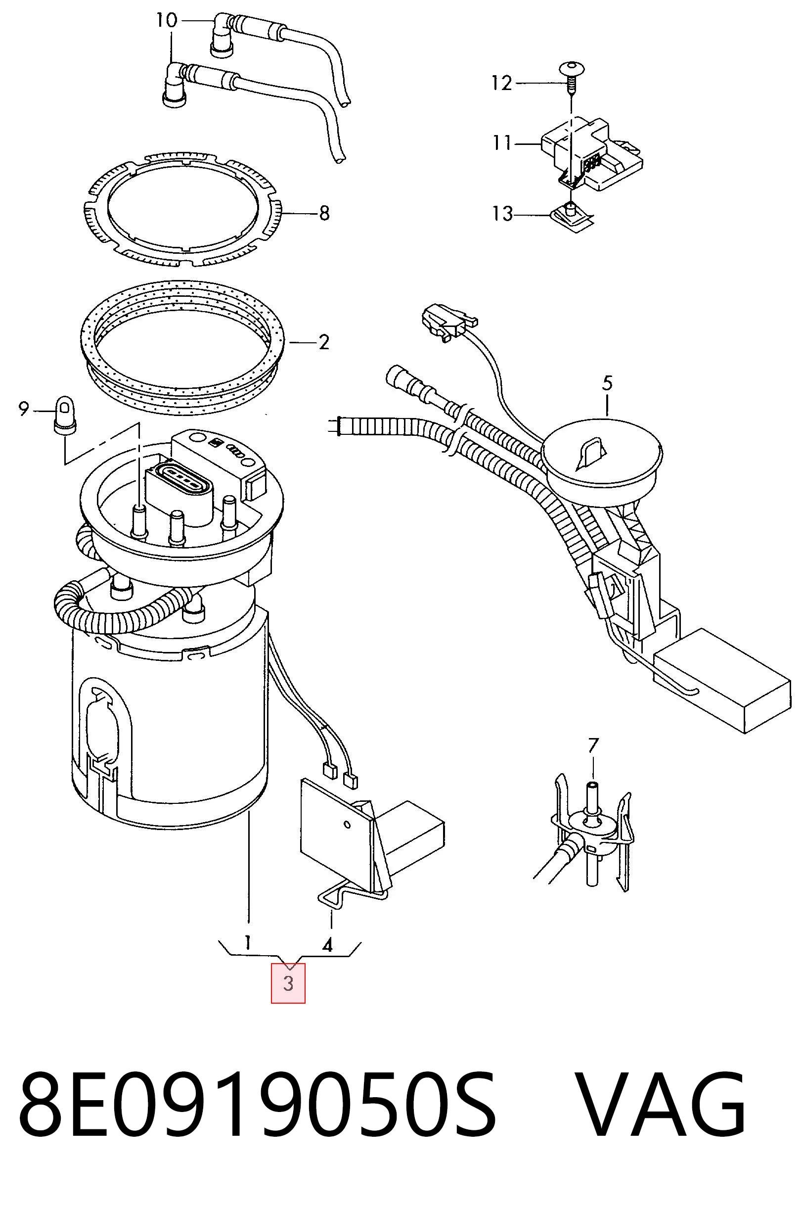 8E0919050S VAG