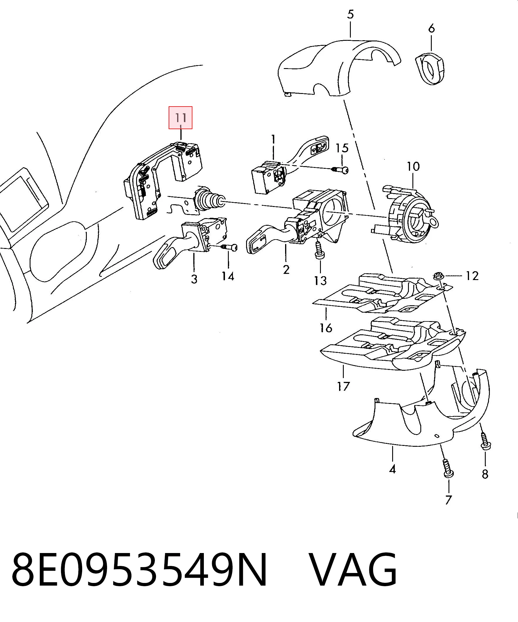 8E0953549N VAG