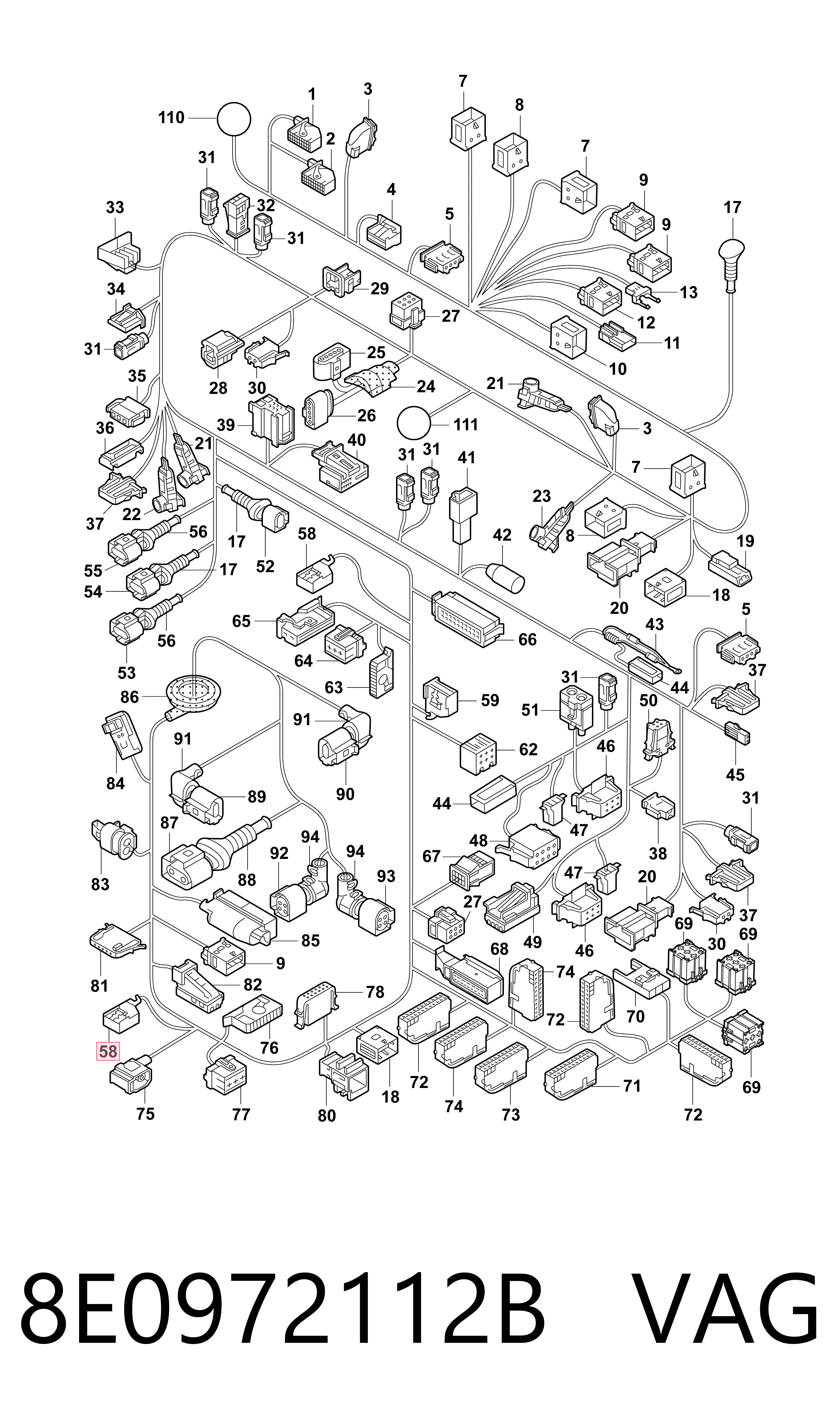 8E0972112B VAG 