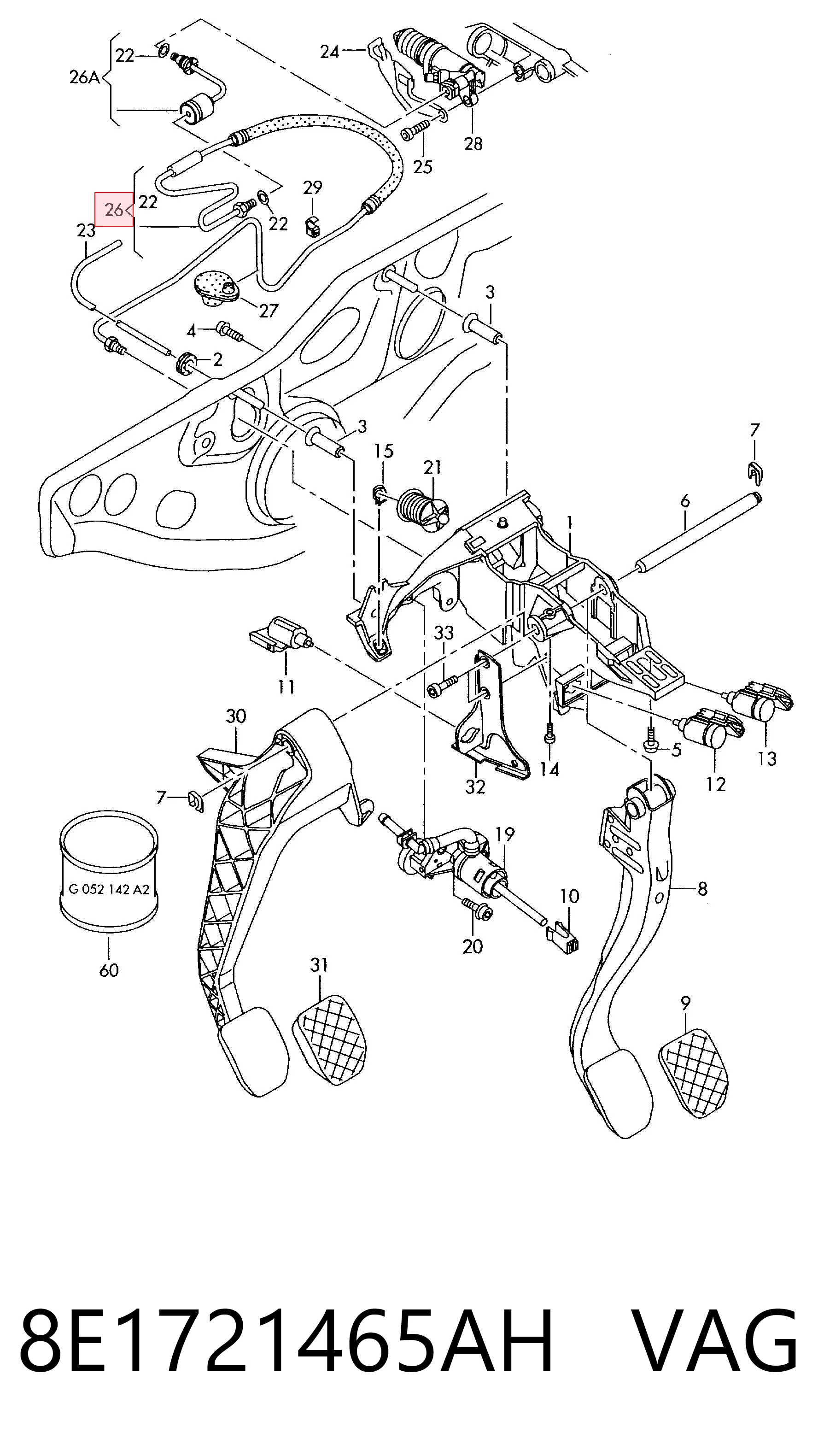 8E1721465AH VAG