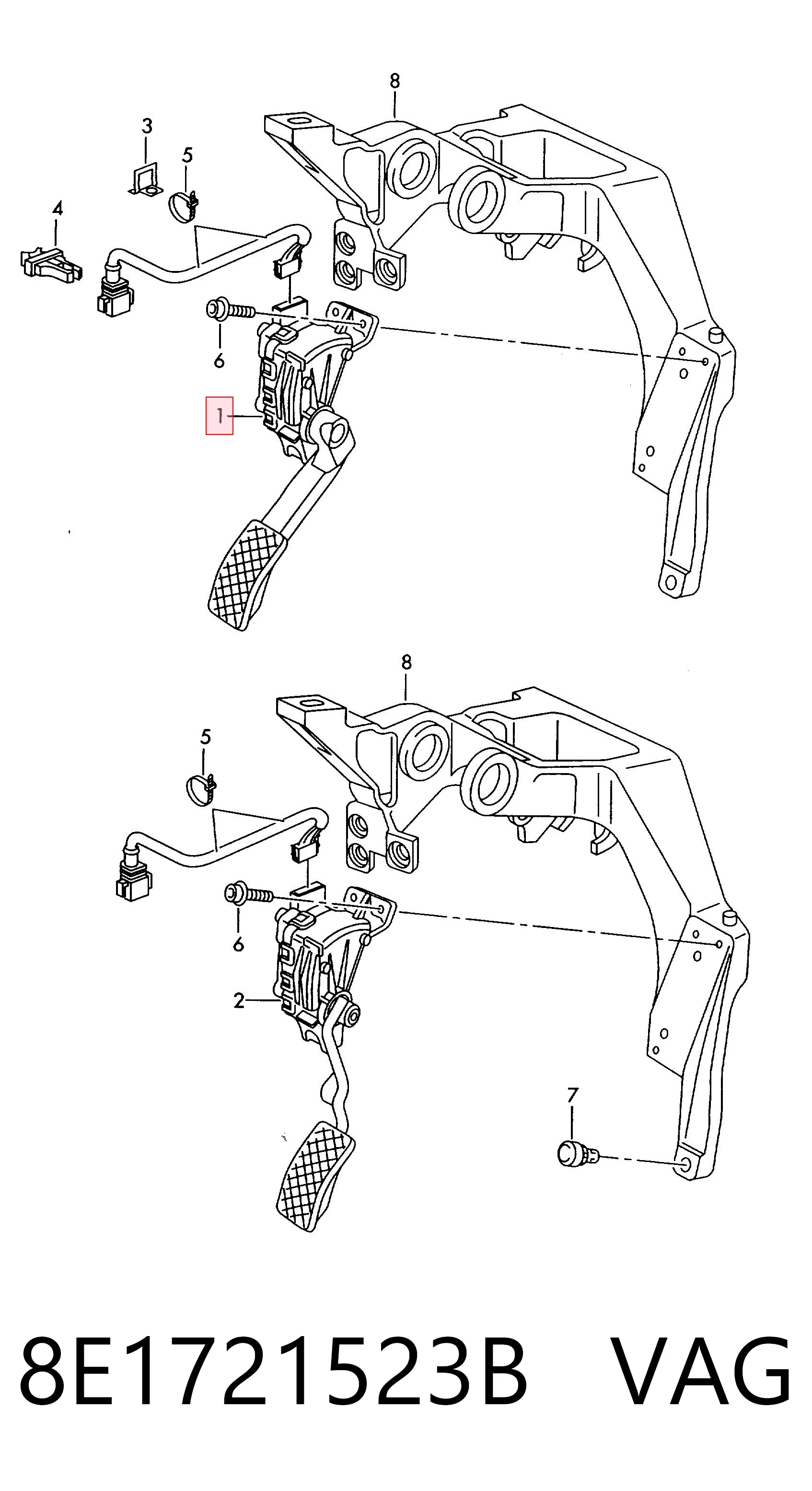 8E1721523B VAG