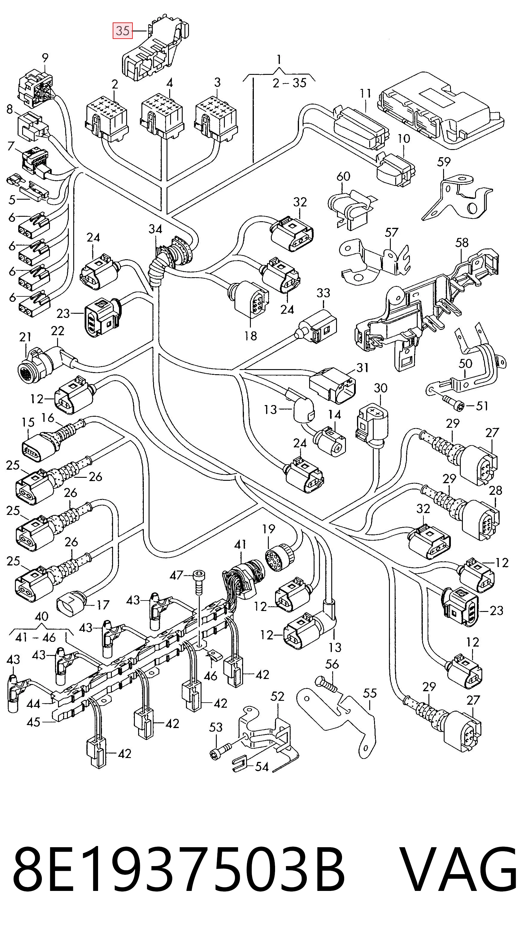  VAG 8E1937503B precio, desde 26,31 EUR