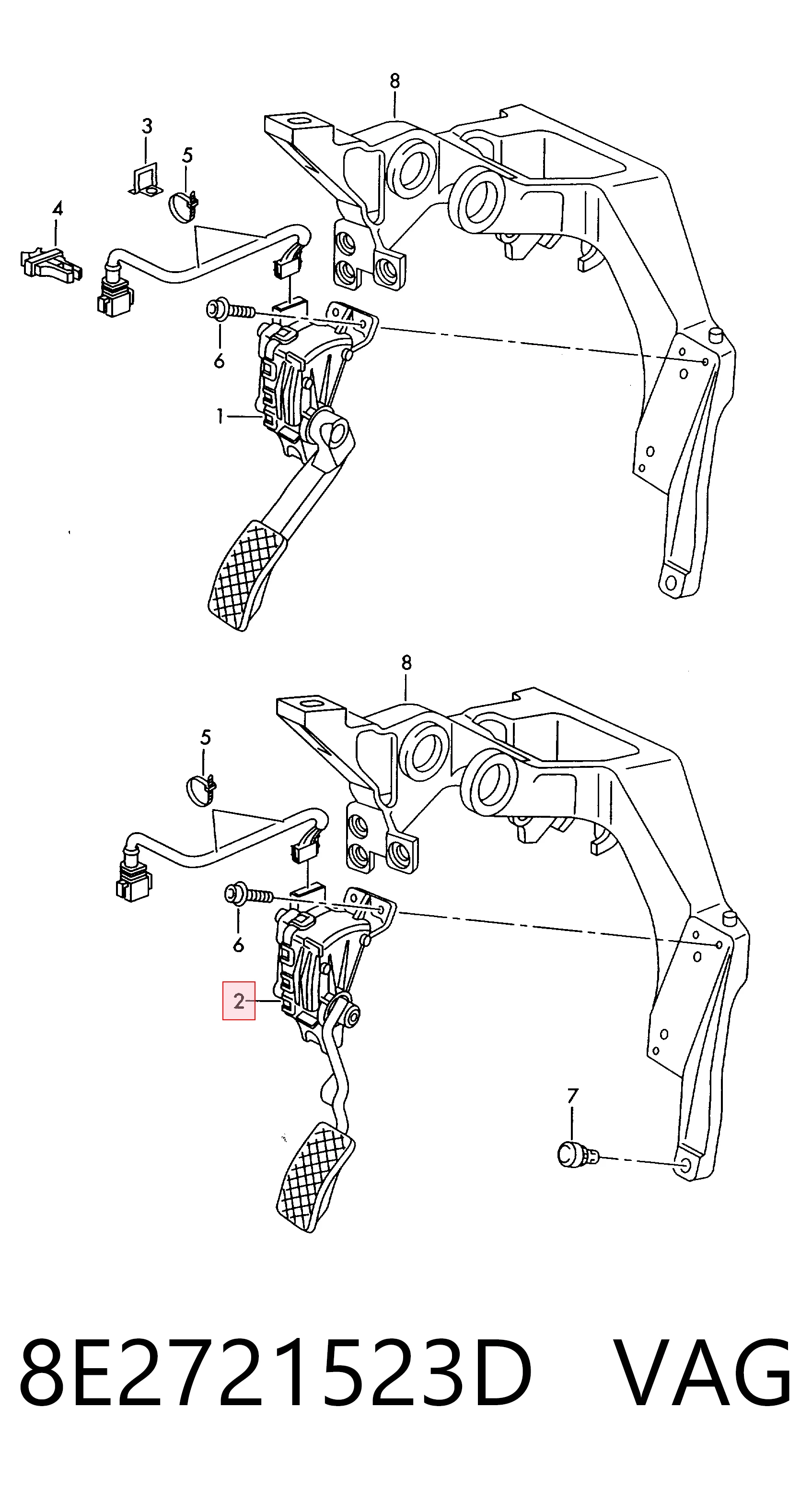 8E2721523D VAG