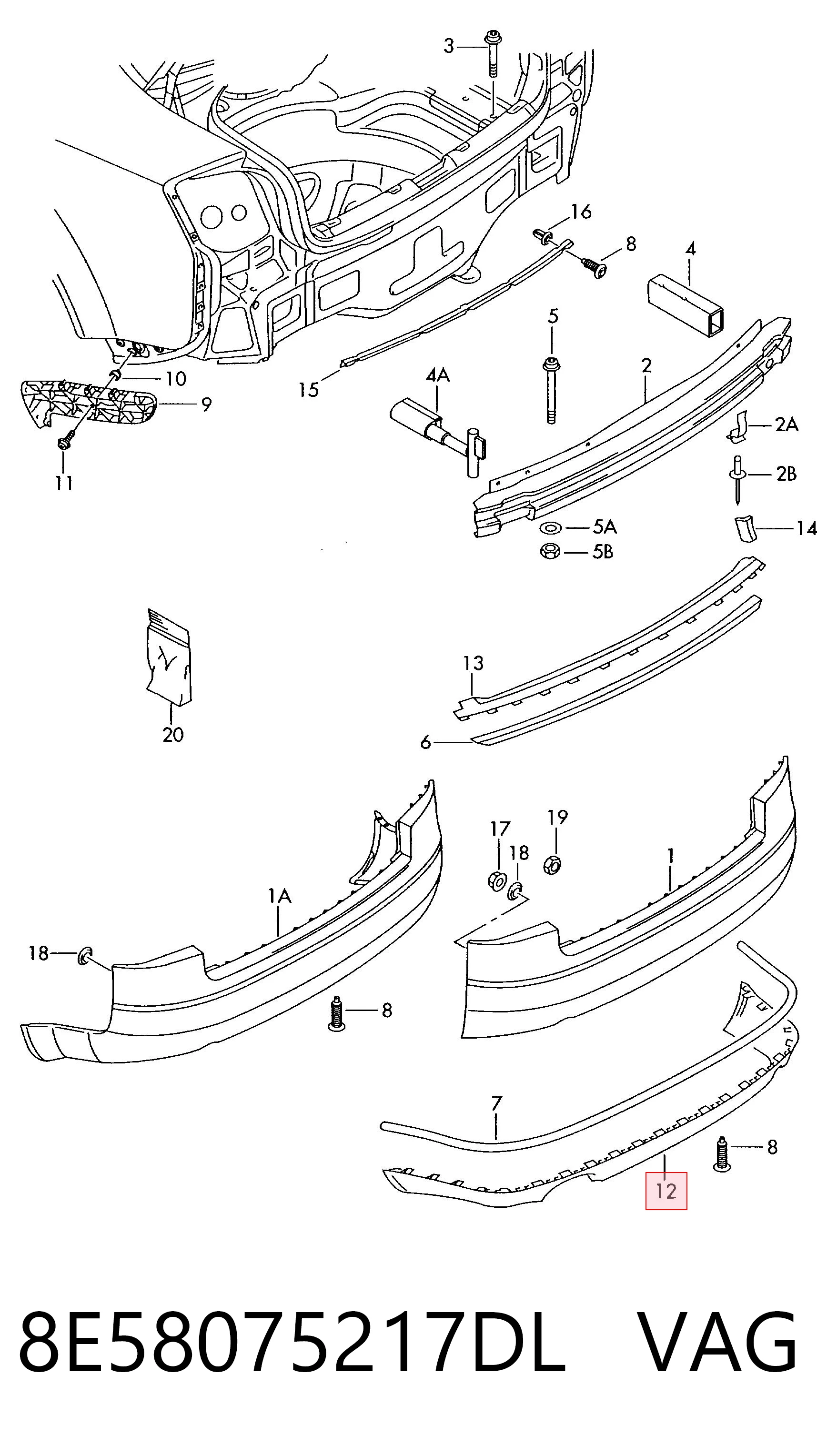8E58075217DL VAG