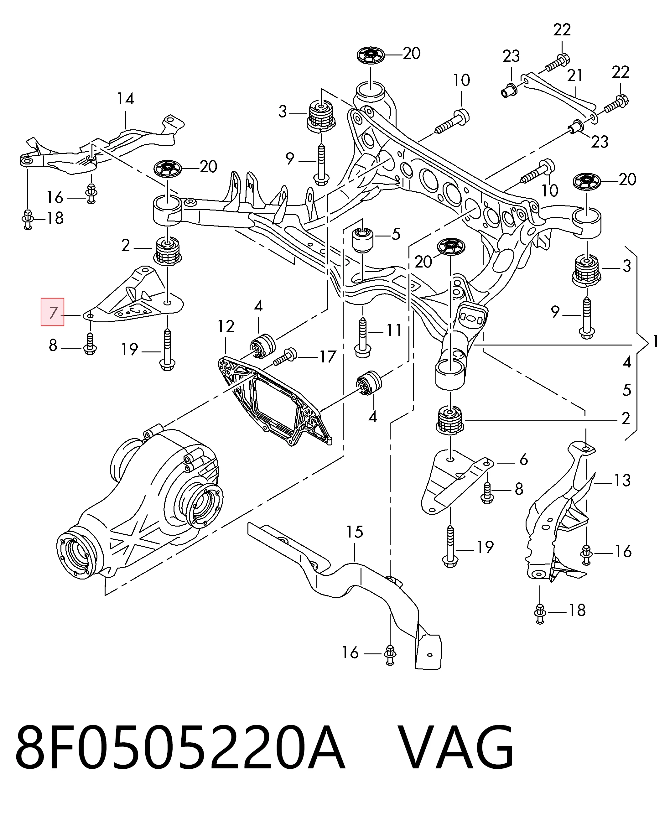 8F0505220A VAG