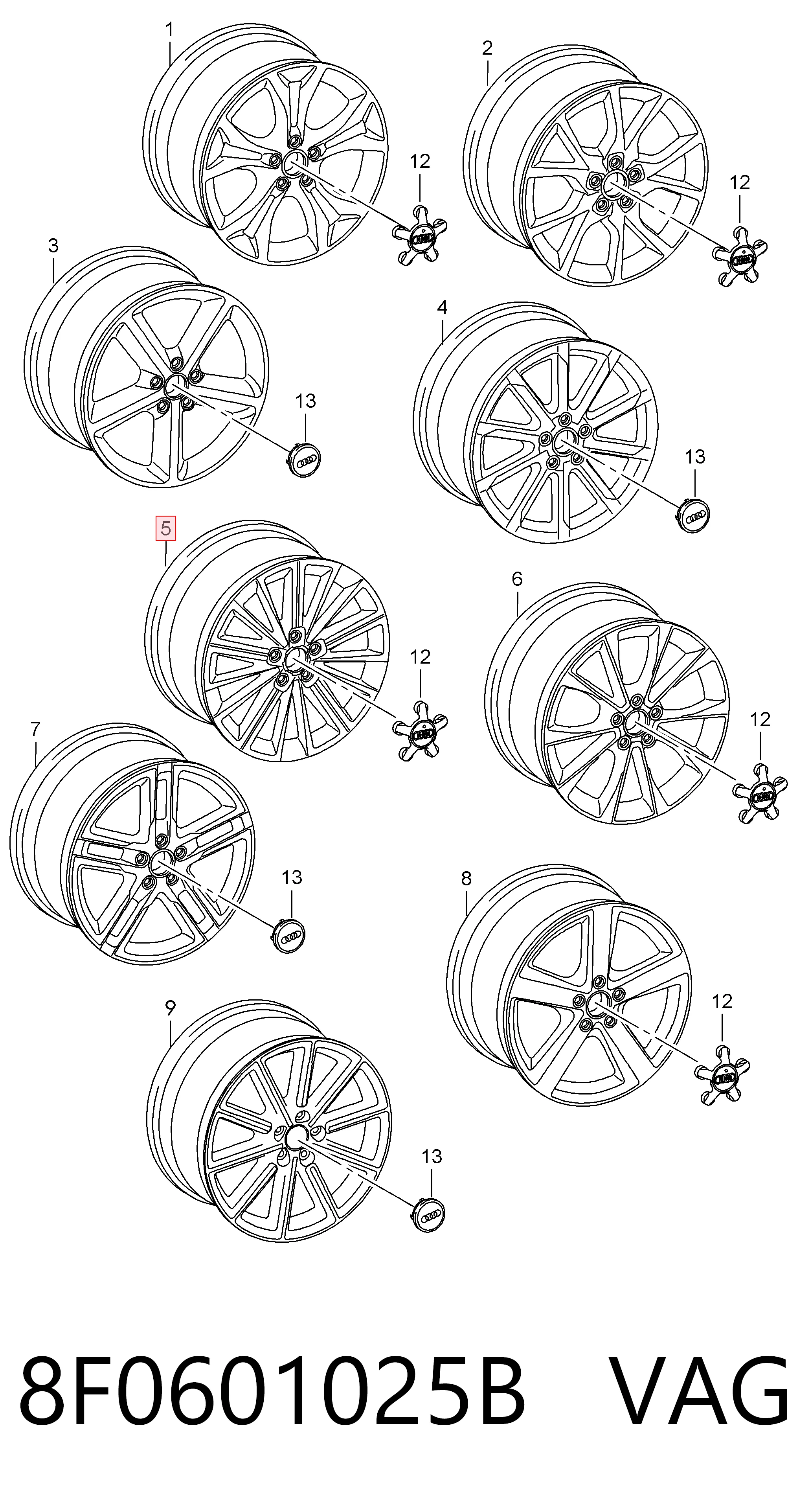 8F0601025B VAG