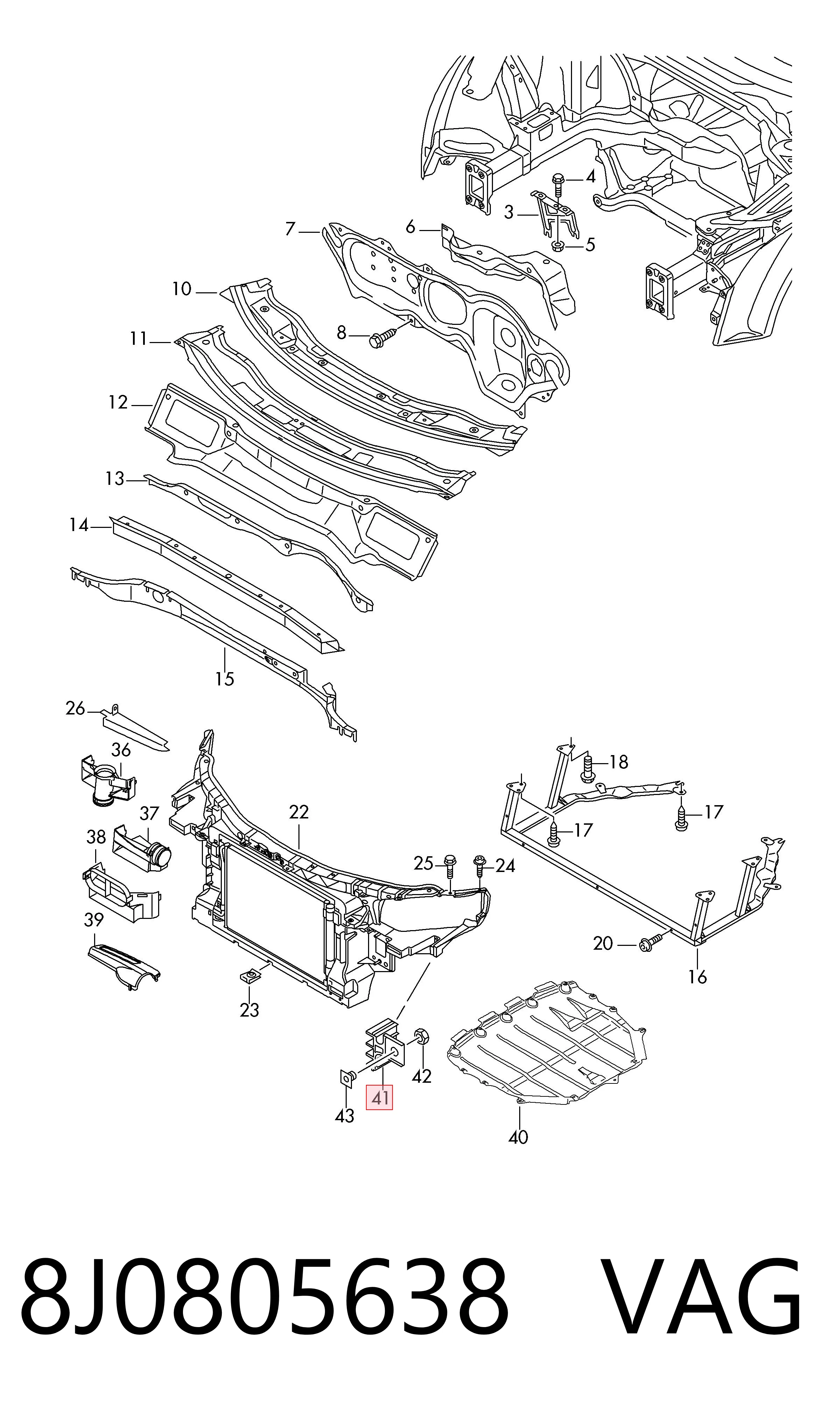 Comprar 8J0805638 VAG 