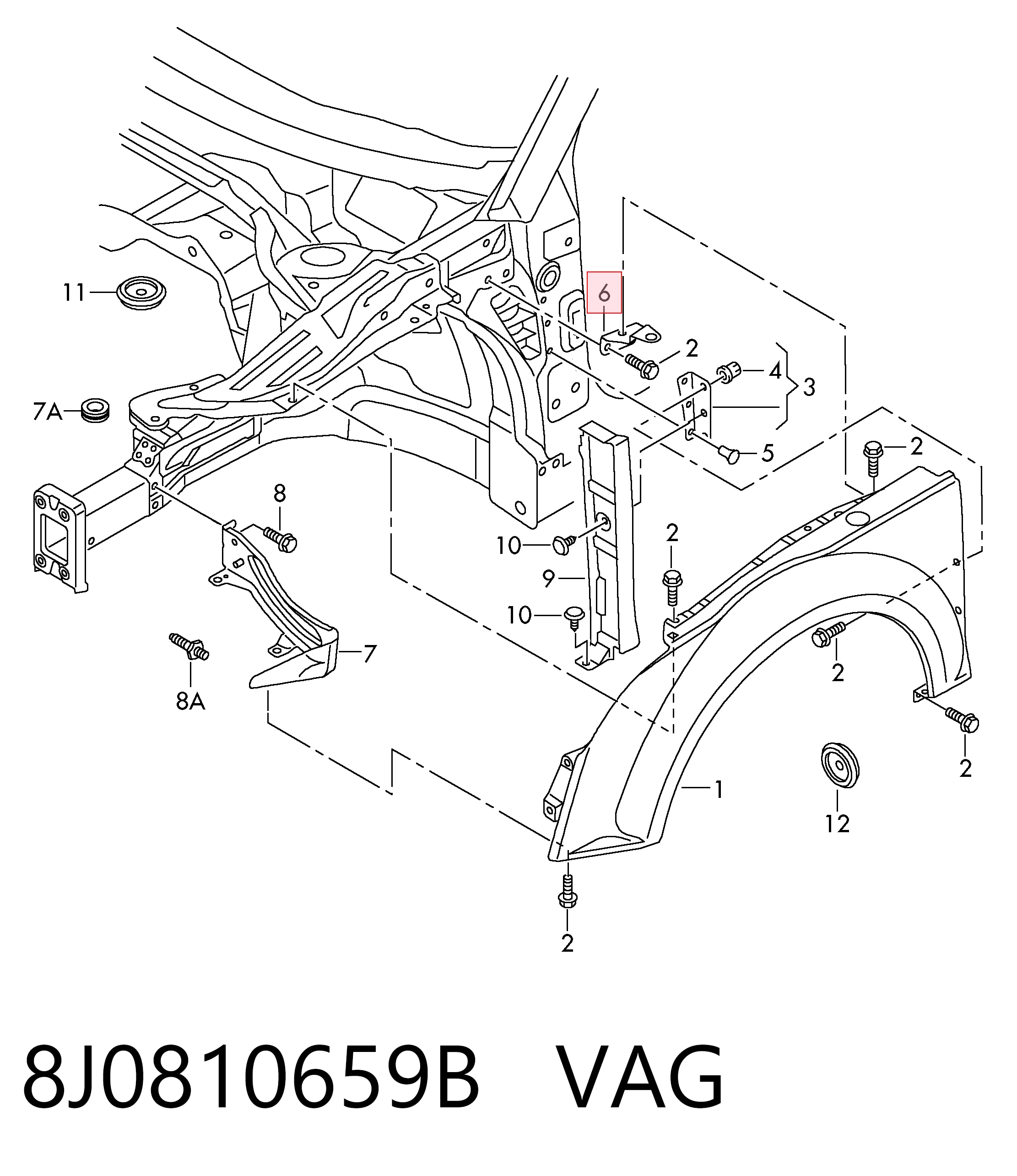 8J0810659B VAG