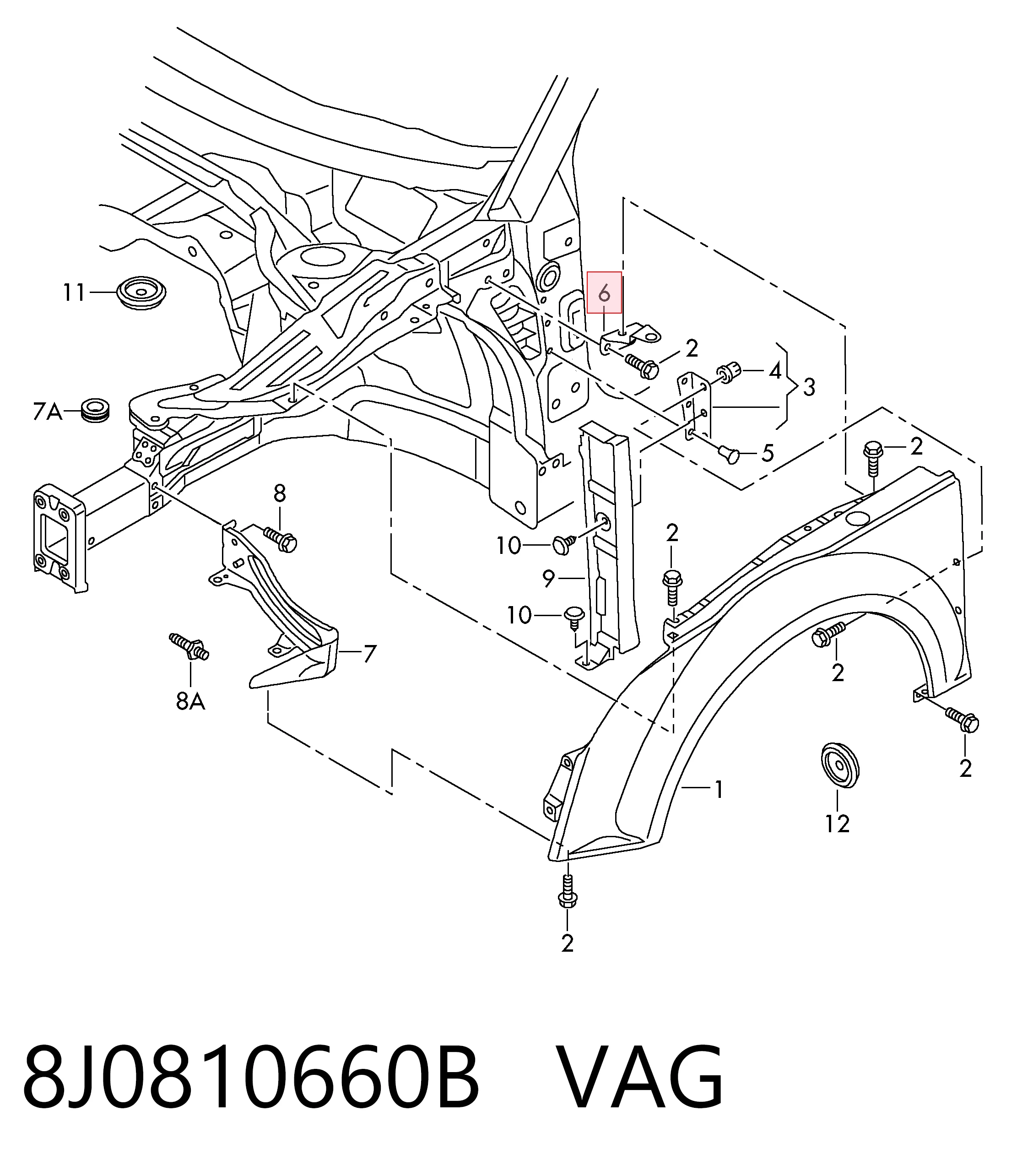 8J0810660B VAG