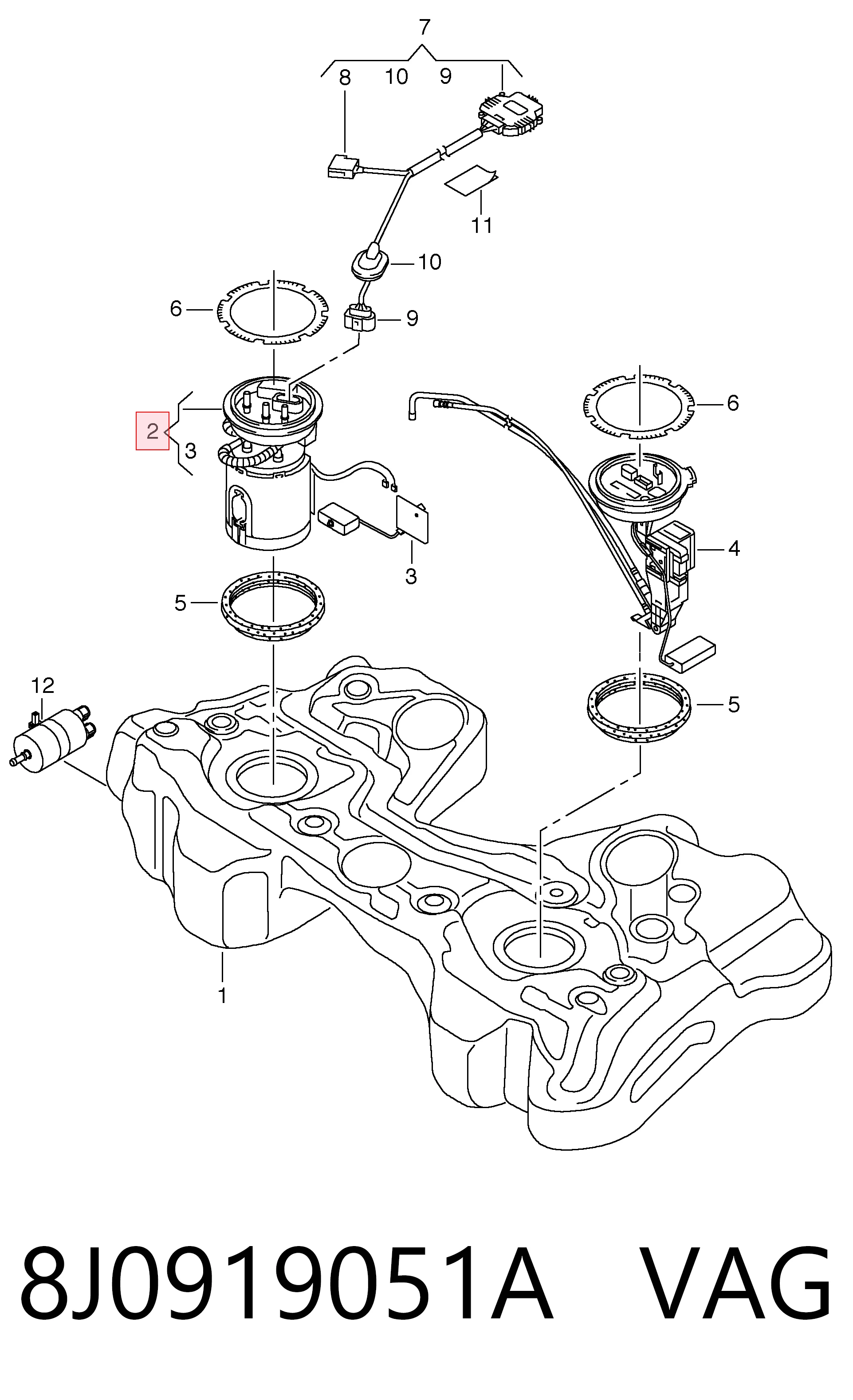 8J0919051A VAG