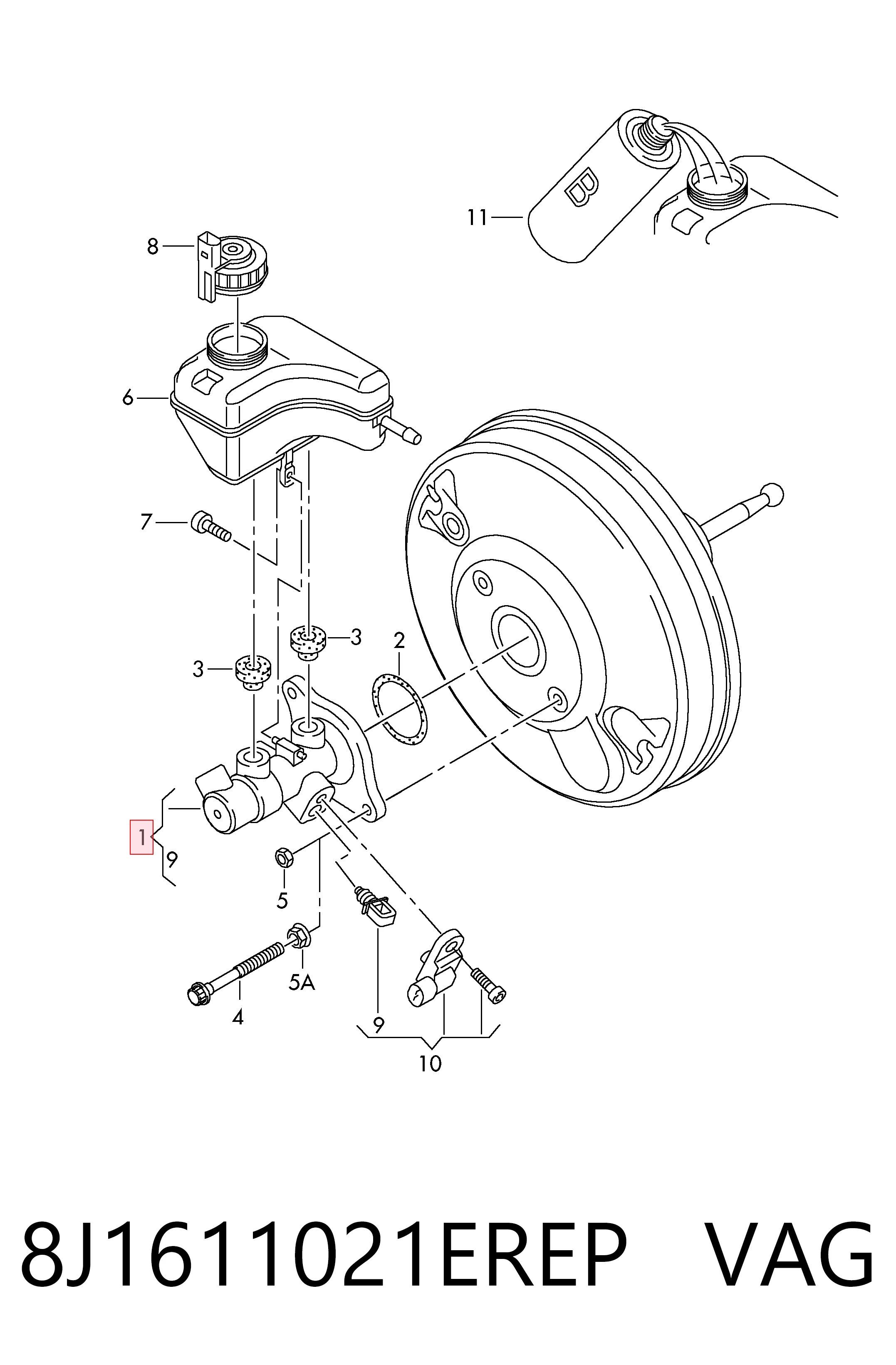 8J1611021EREP VAG