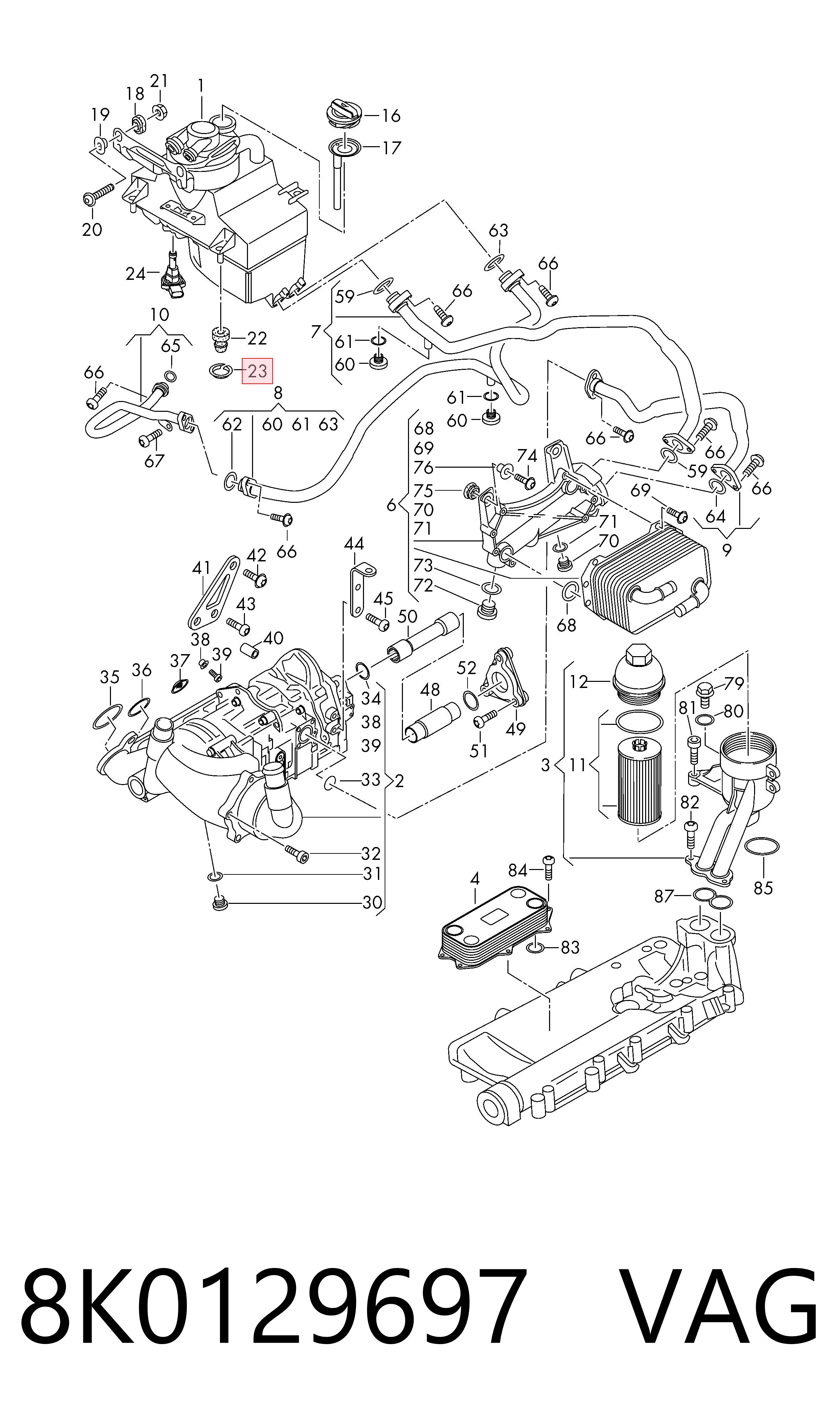 8K0129697 VAG 