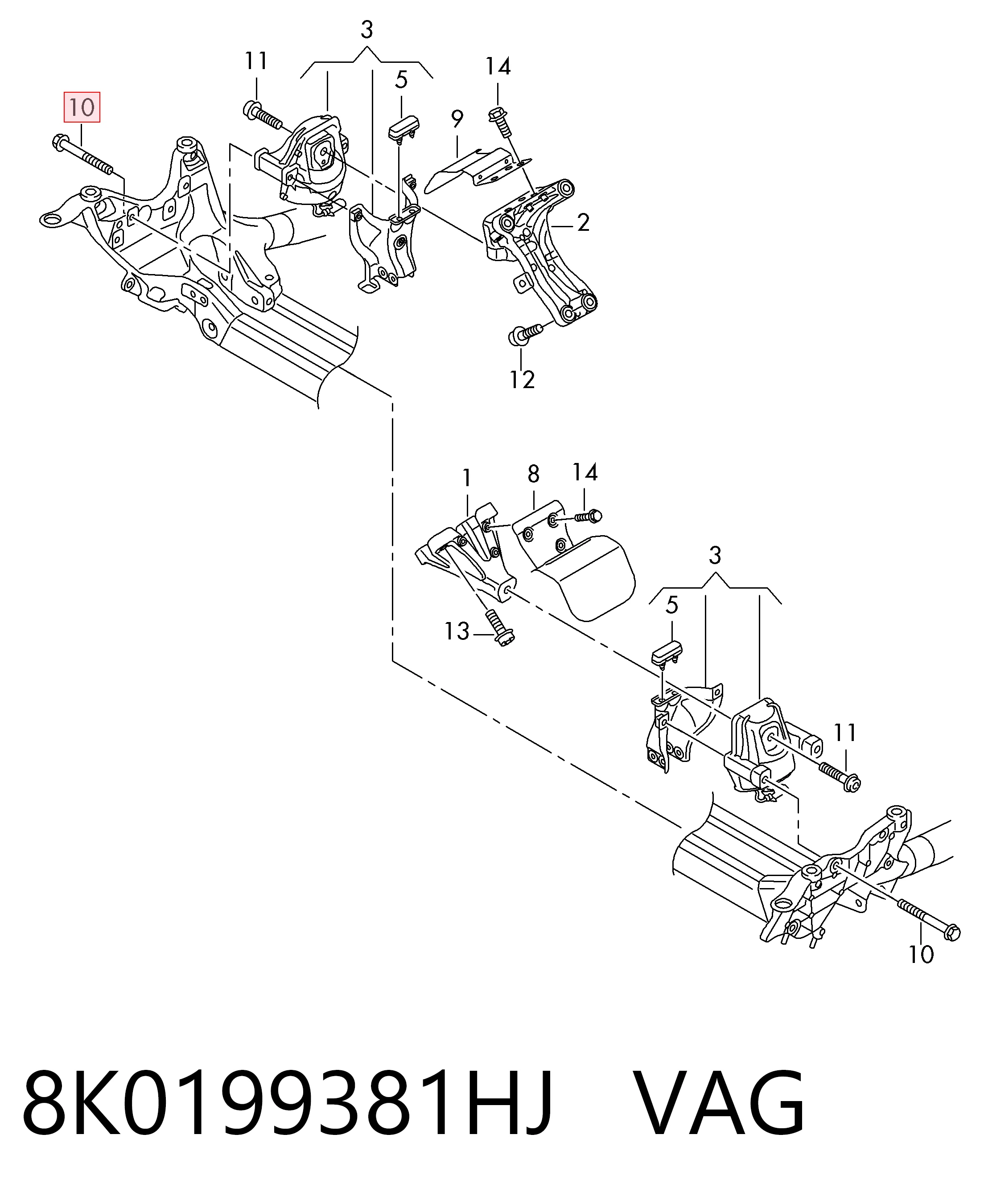 8K0199381HJ VAG