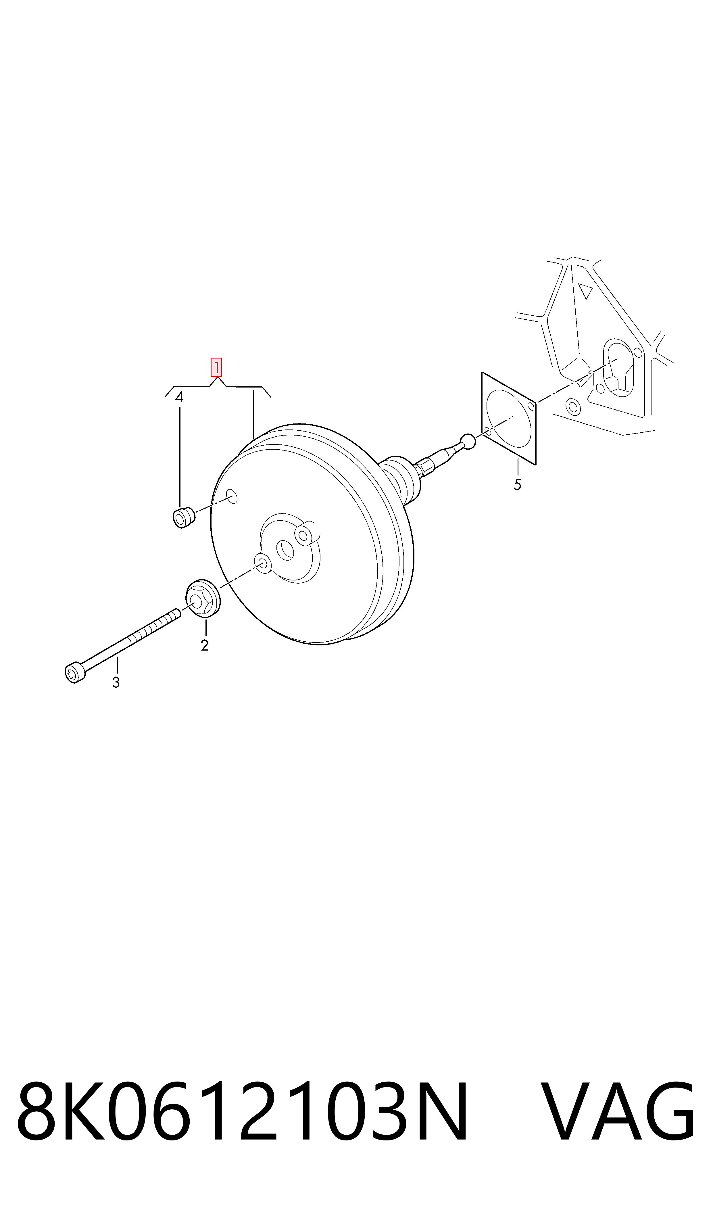 Comprar Servofreno Audi Q5  8RB