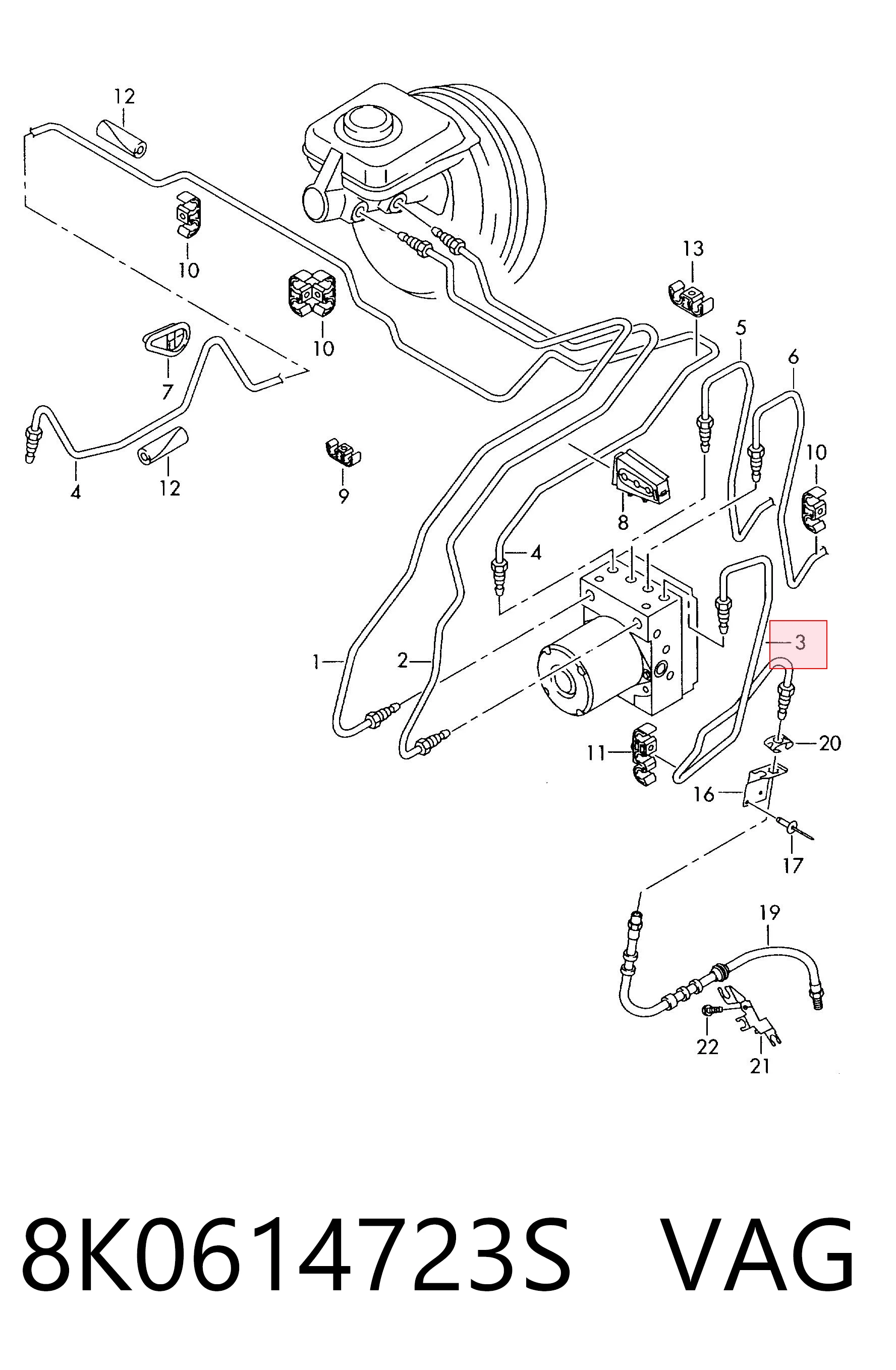 8K0614723S VAG