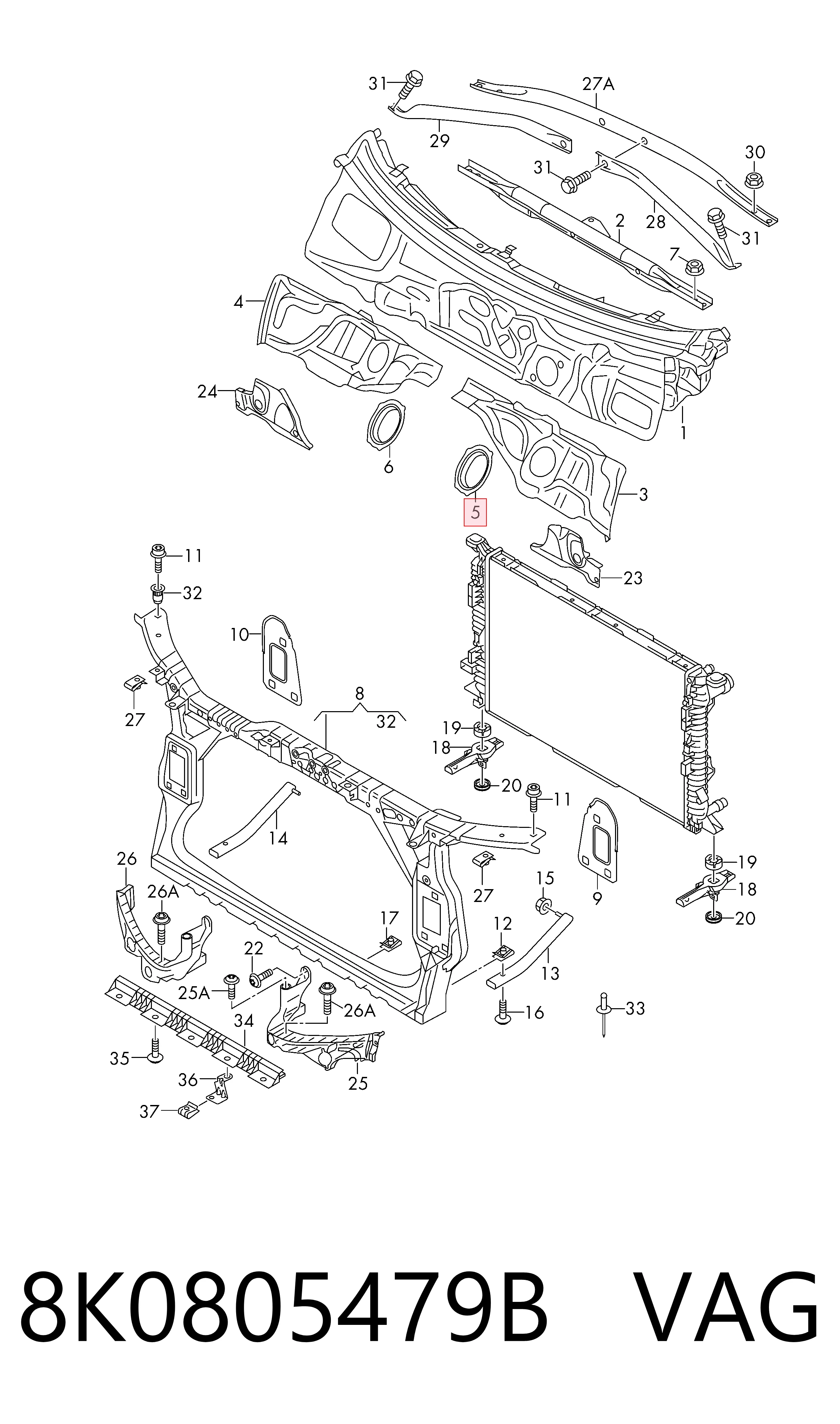 8K0805479B VAG