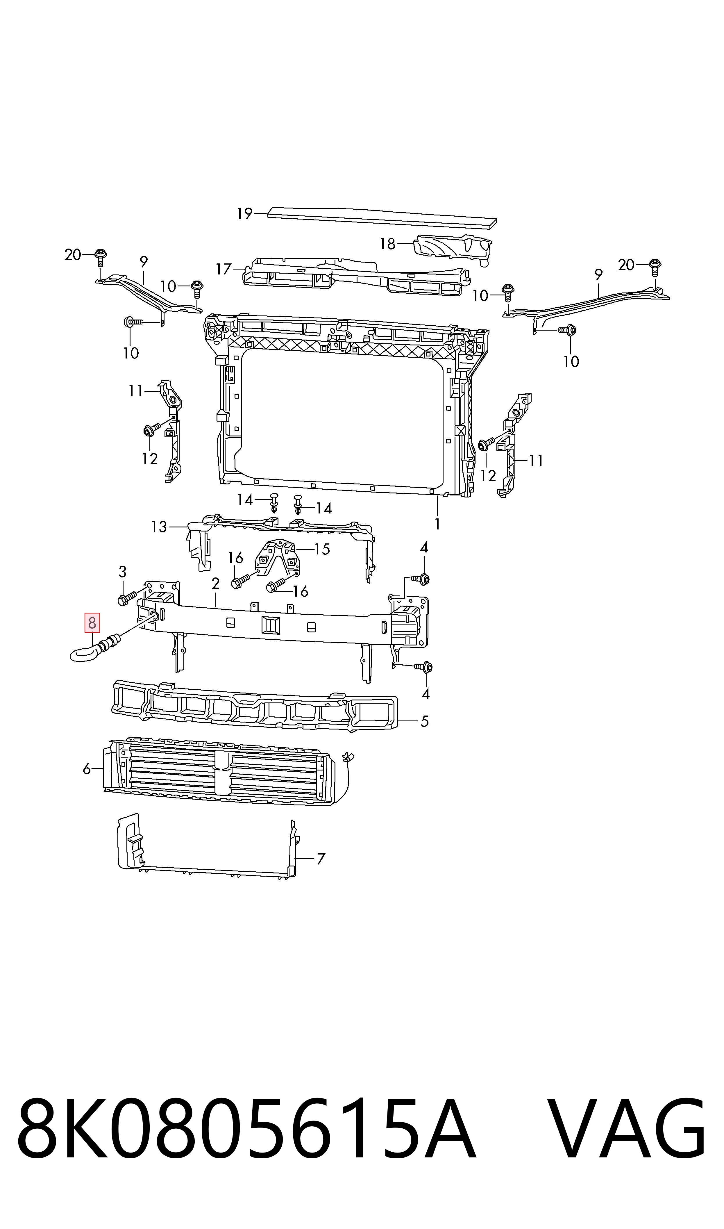 Comprar Enganche Volkswagen Passat B8 3G2, CB2