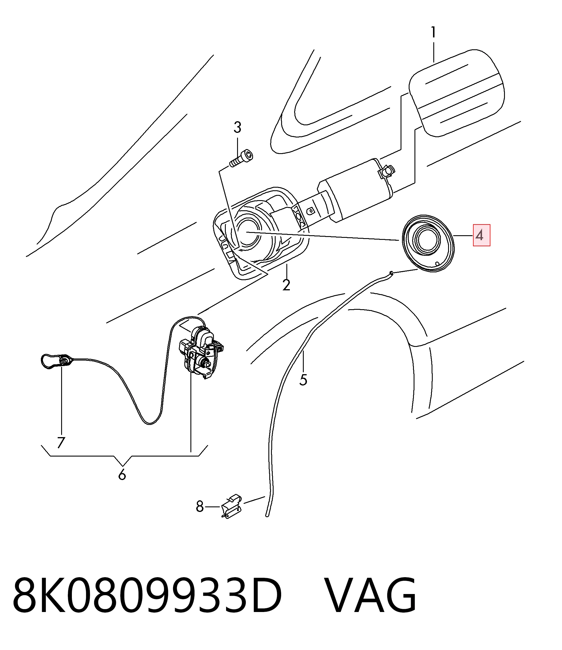 8K0809933D VAG 