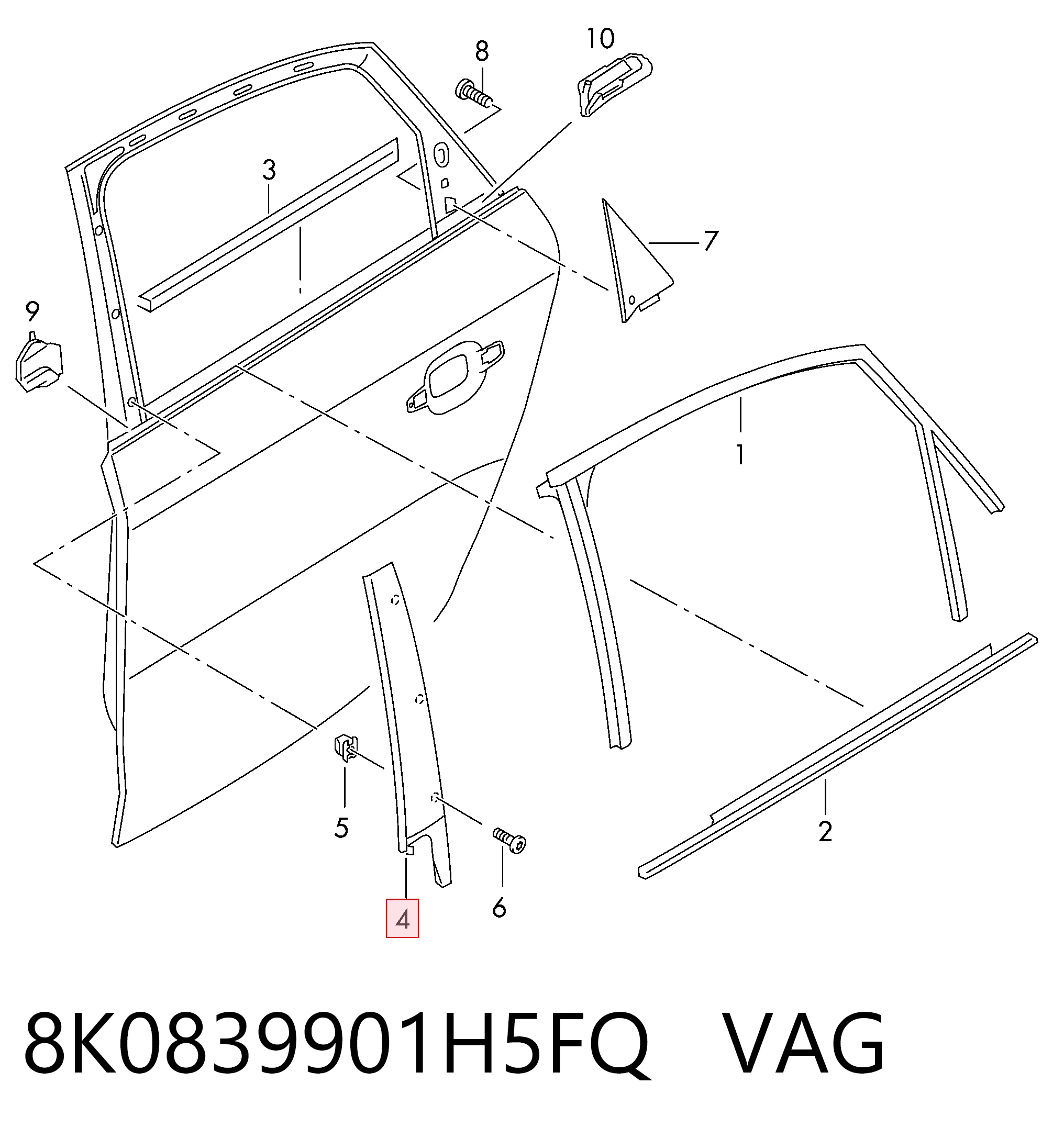 8K0839901H5FQ VAG