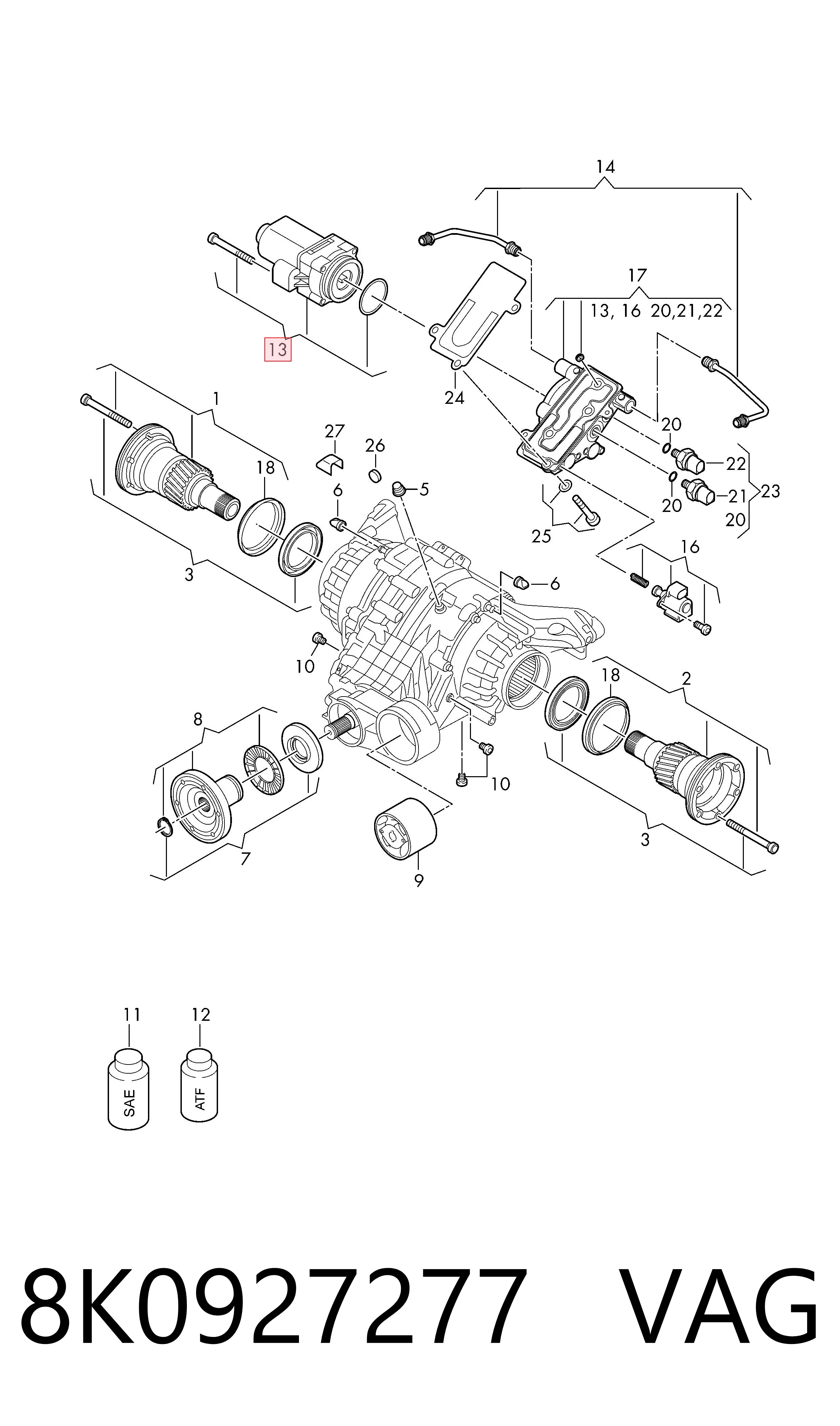 8K0927277 VAG