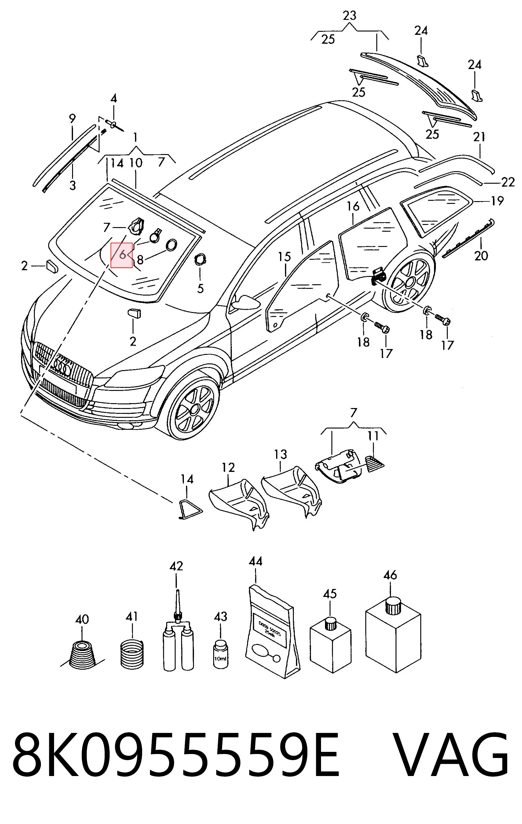 Sensor de lluvia Audi Q7 SUV (4LB) (2006 - 2016) precio, desde 185,44 EUR