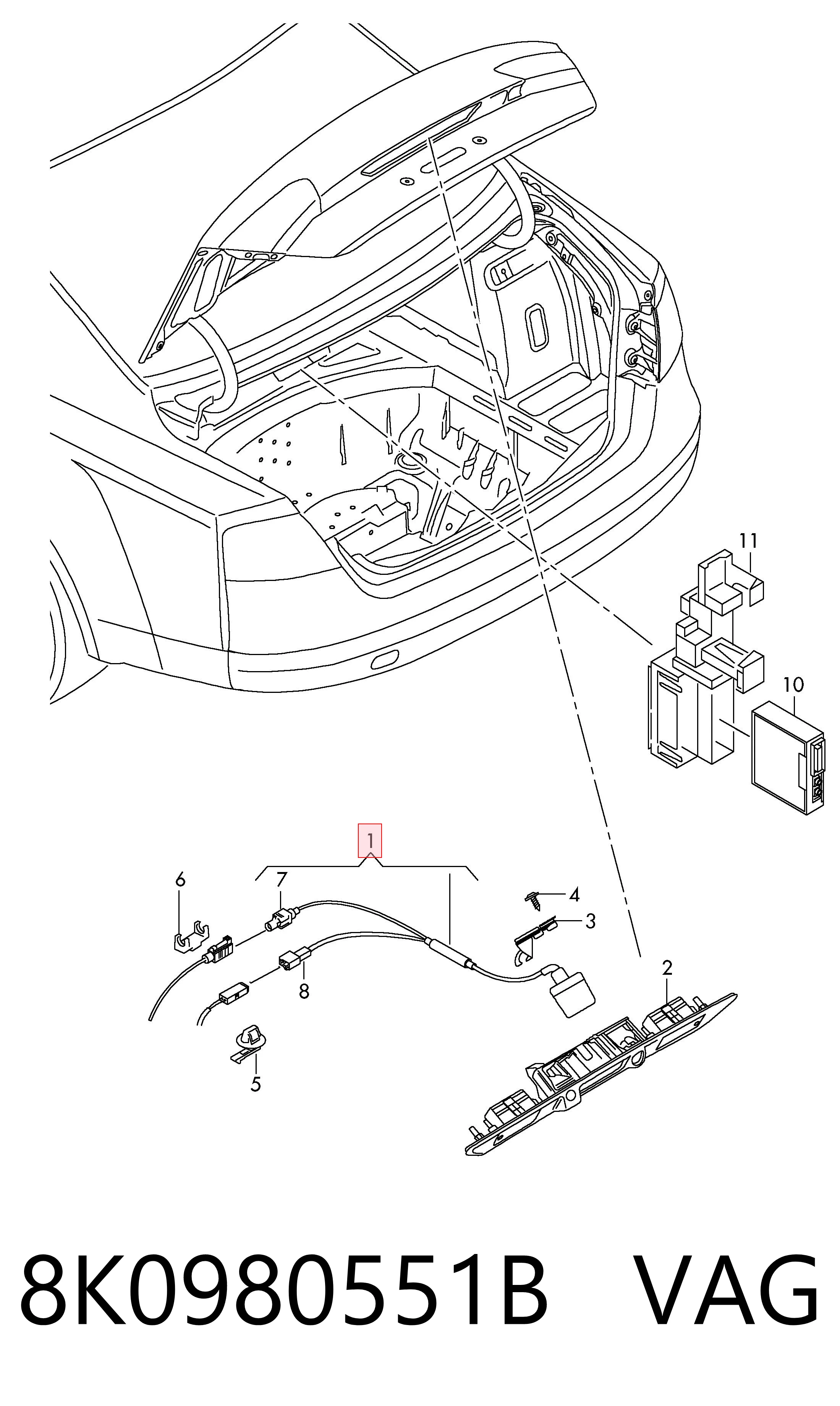8K0980551B VAG