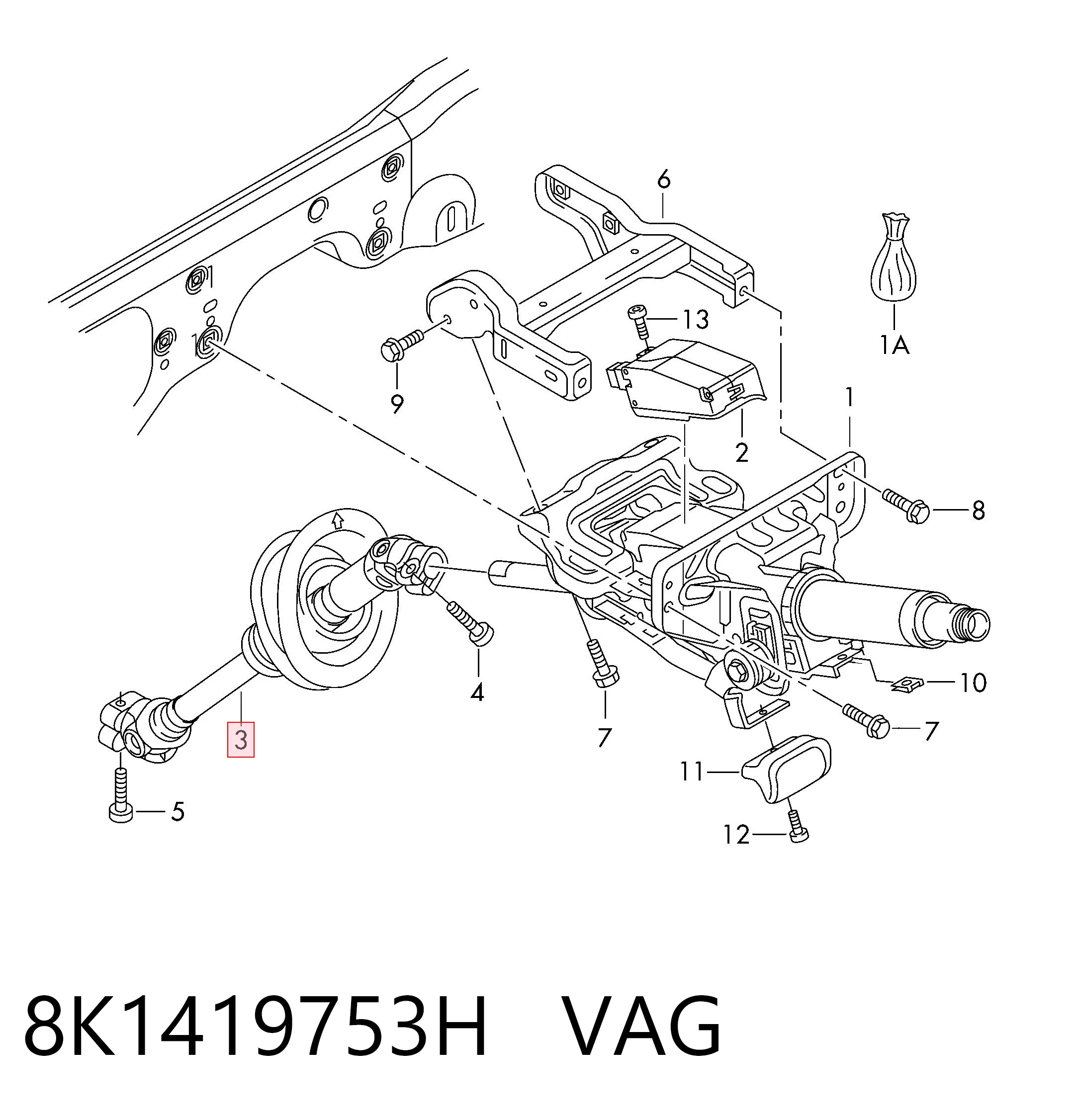 8K1419753H VAG