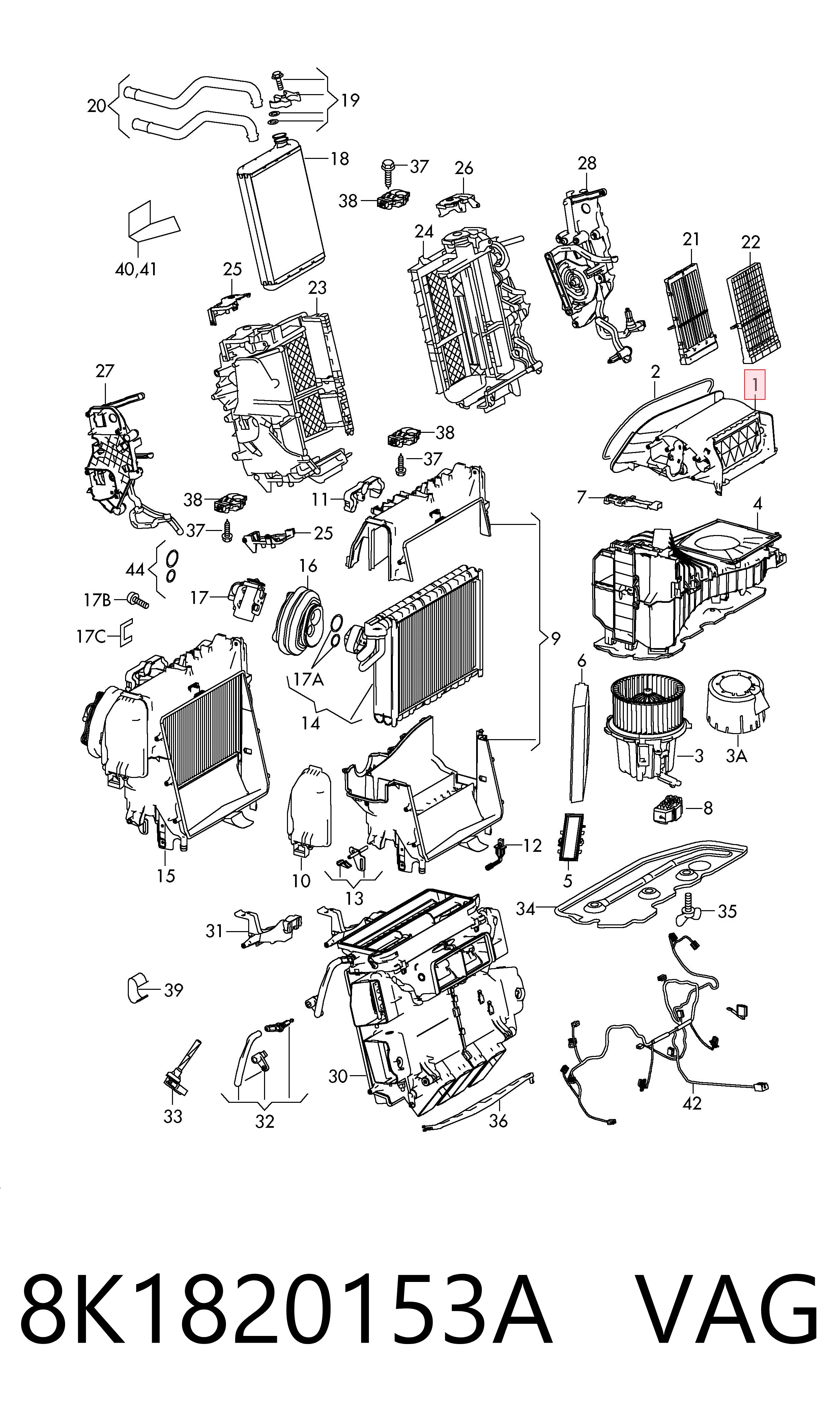 8K1820153A VAG 