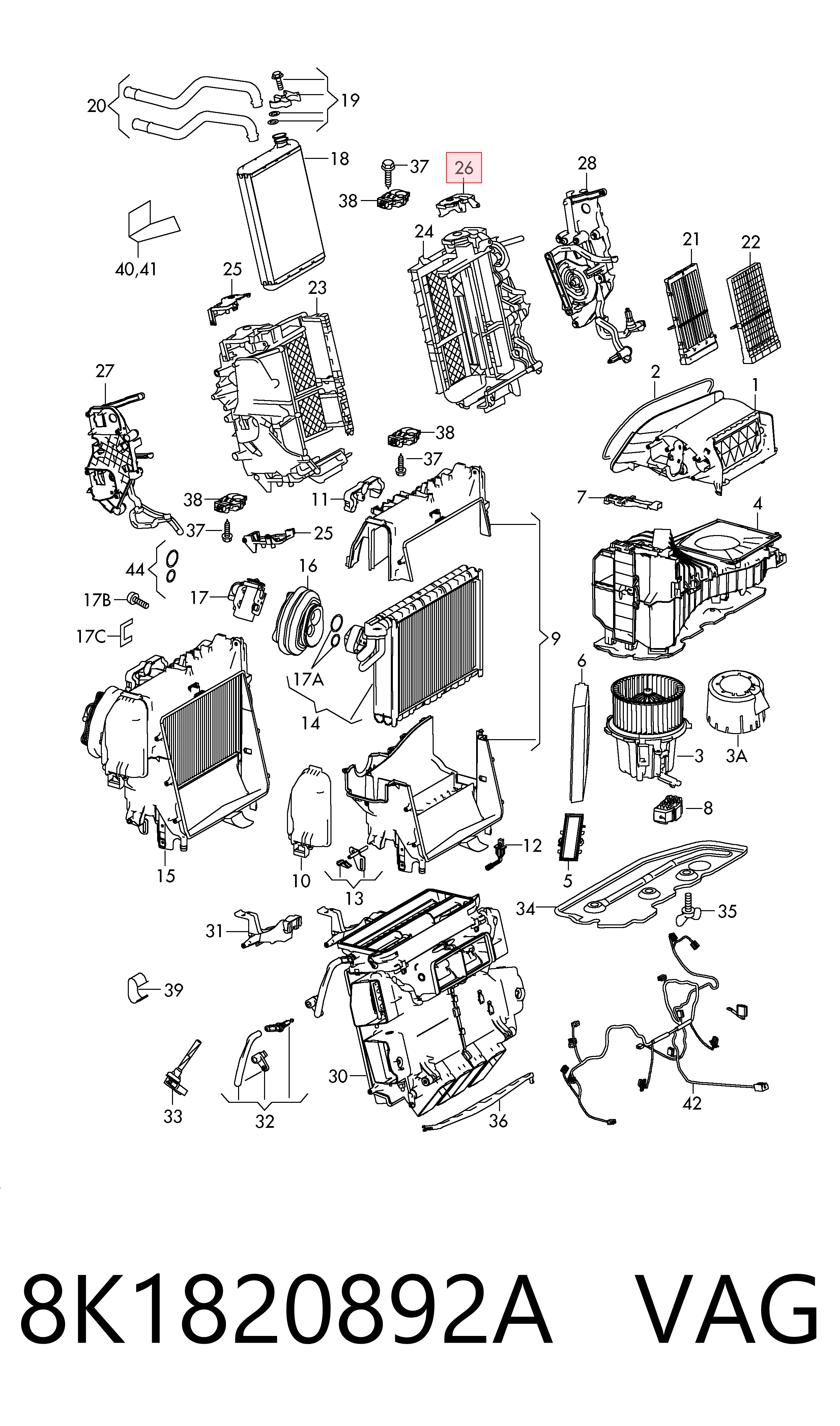 8K1820892A VAG 