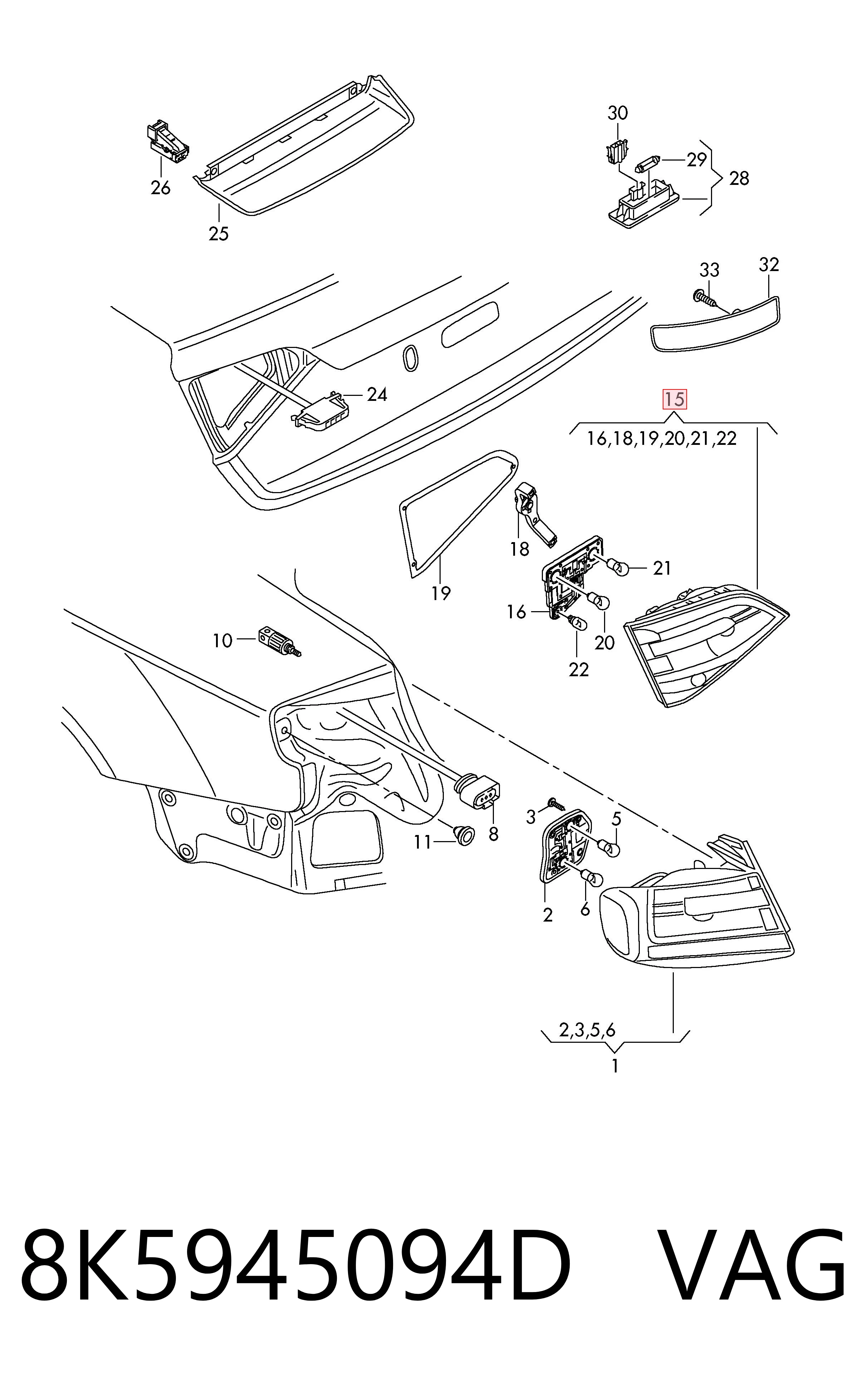 8K5945094D VAG